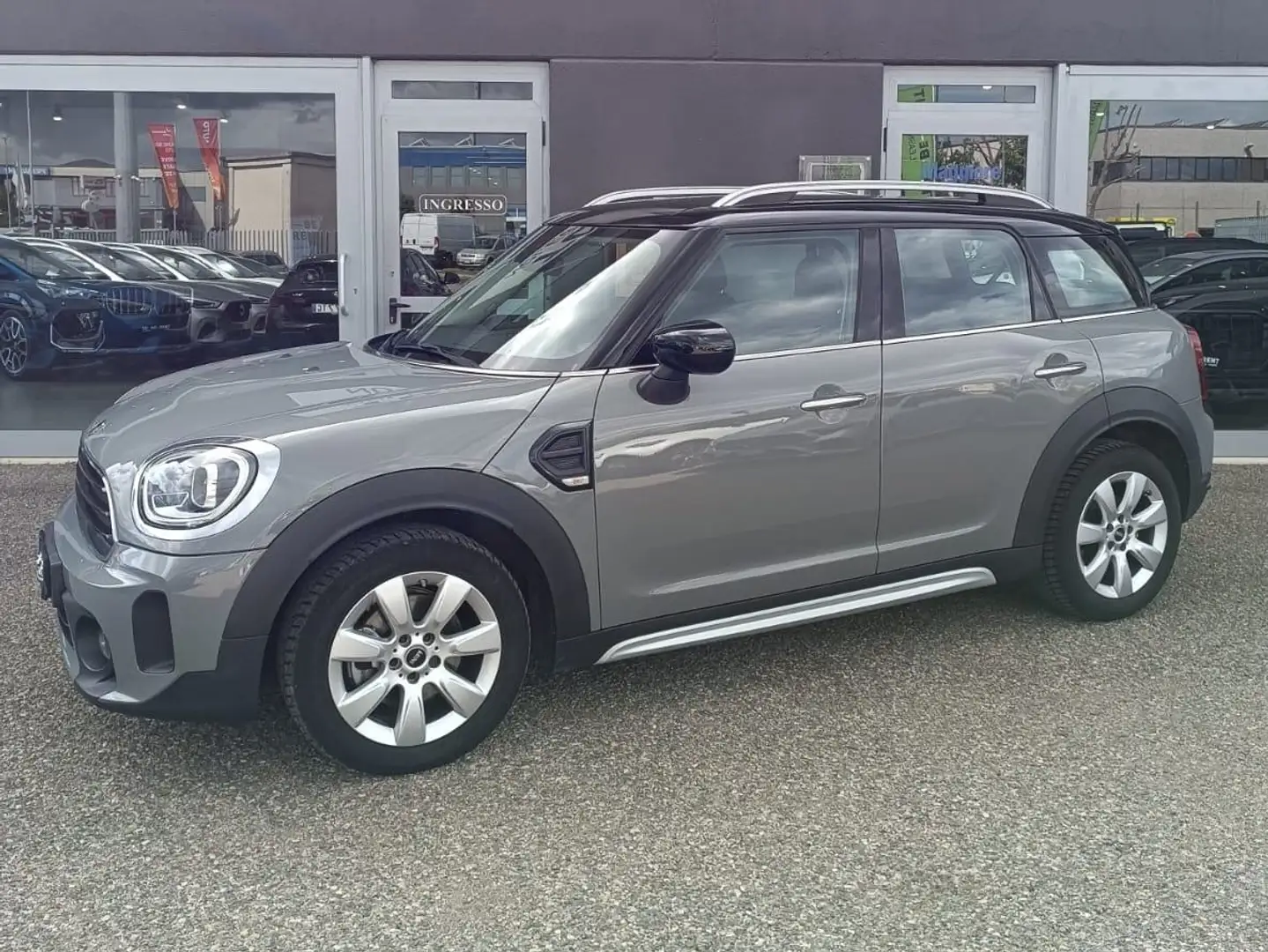 MINI Cooper D Countryman Mini Countryman 2.0 Cooper D Classic auto Gris - 2