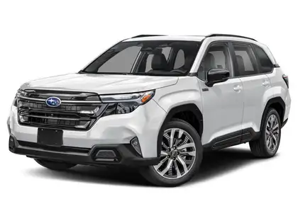 White 2025 Subaru Forester Hybrid e-BOXER Premier AWD SUV / Crossover Continuously Variable Transmission