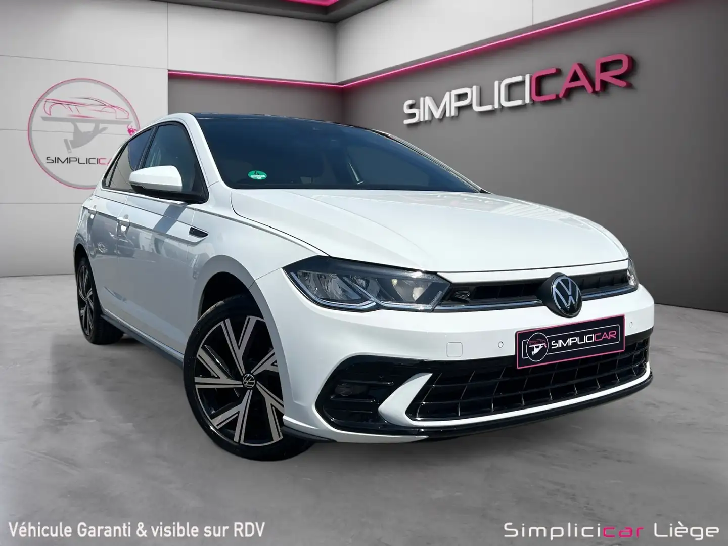 Volkswagen Polo 1.0 TSI R-Line*GARANTIE 12 MOIS* Blanc - 1