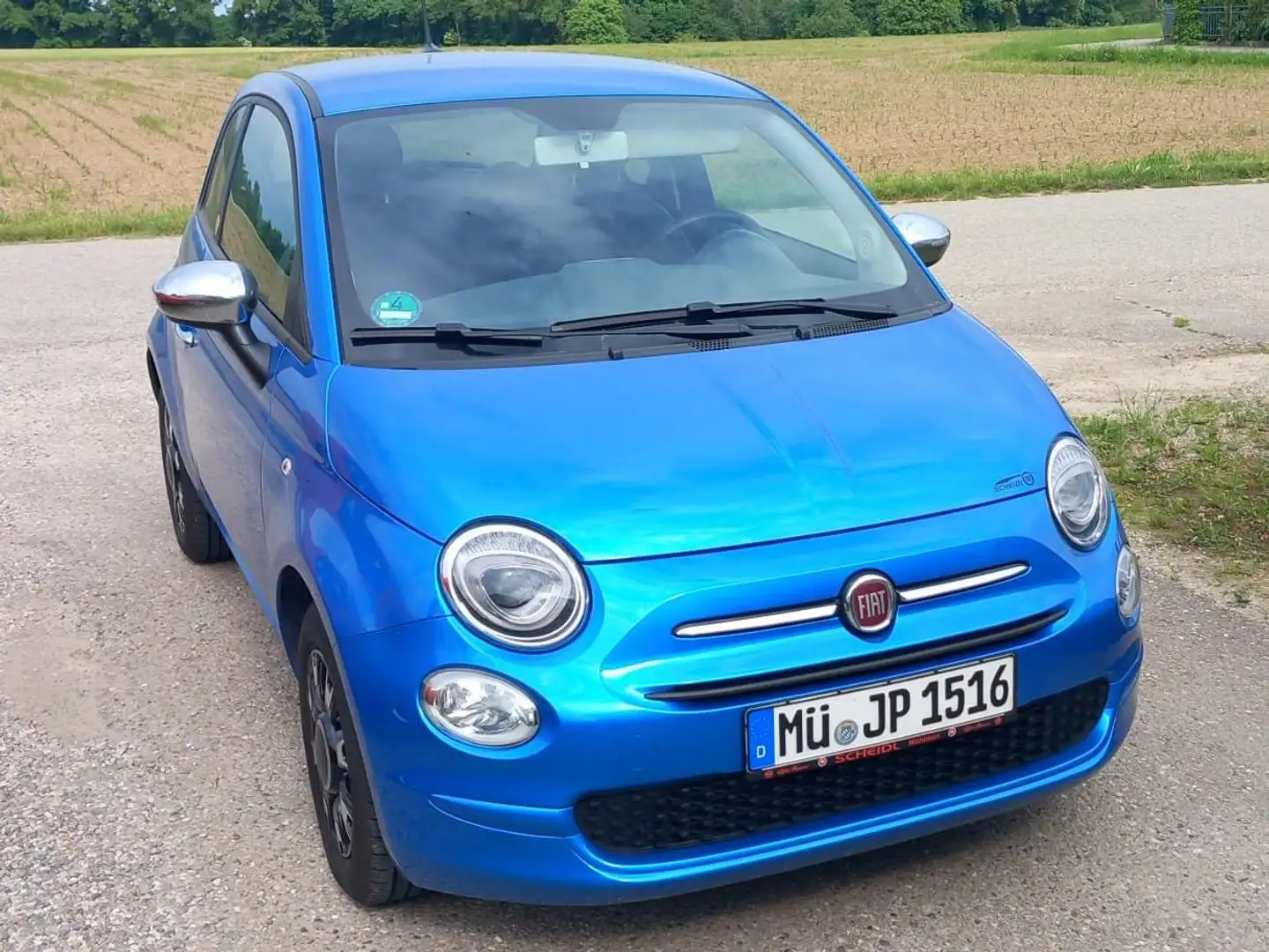 Fiat 500 500 1.2 8V Pop-Star Blau - 1