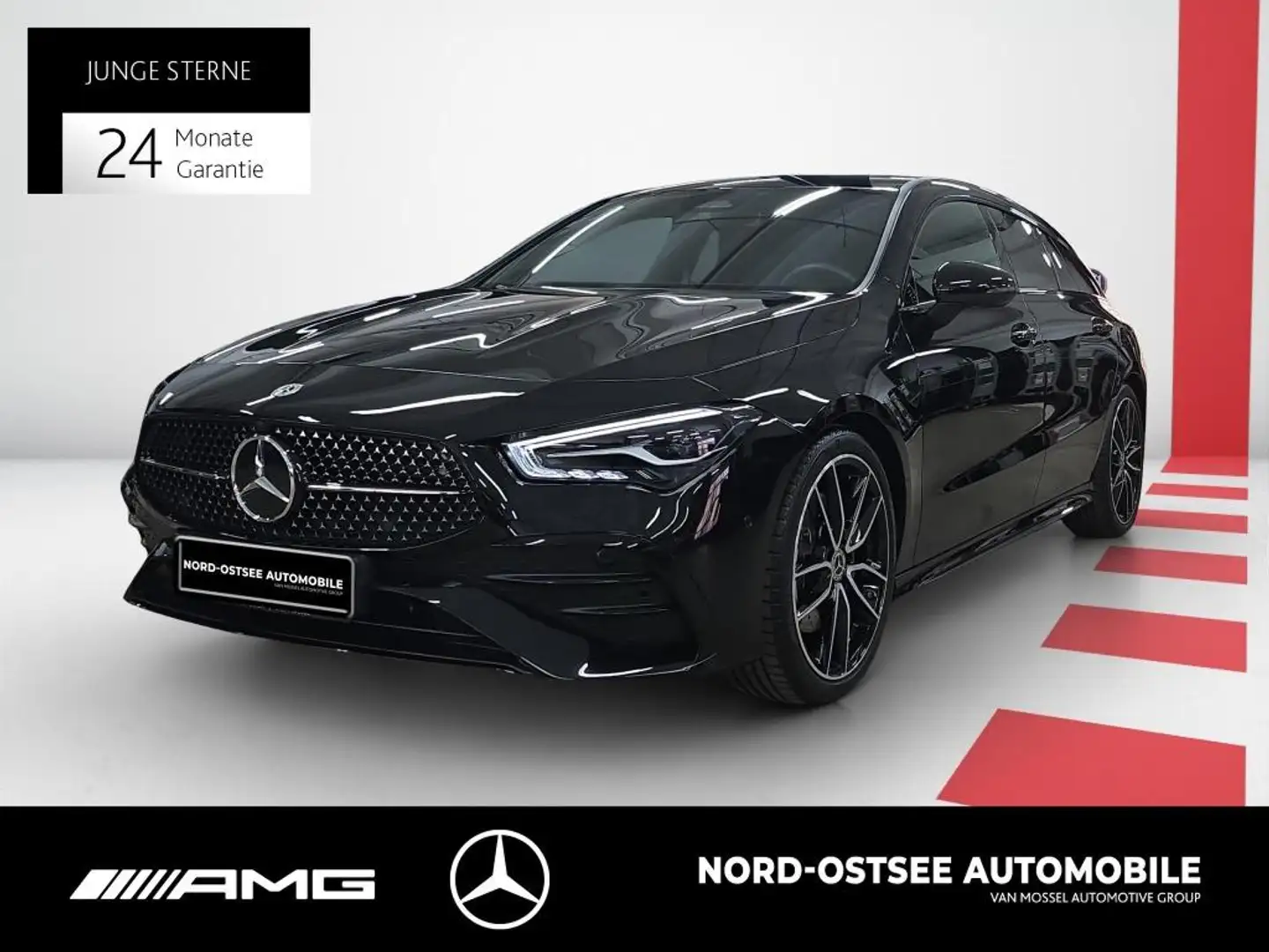 Mercedes-Benz CLA 200 SB AMG MBUX SHZ LED KLIMA NIGHT Schwarz - 1
