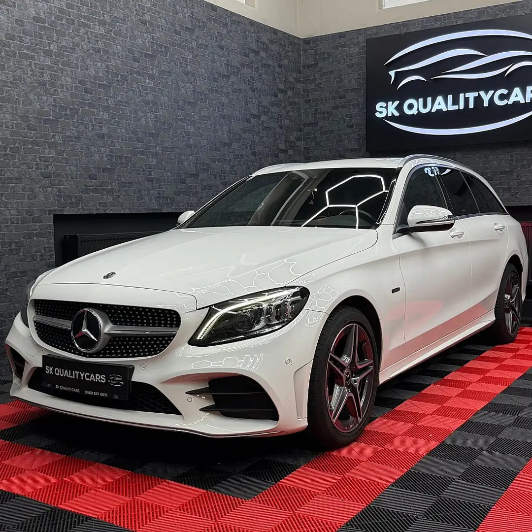 Mercedes-Benz C 300 de PHEV T Aut. AMG Line Wit - 1