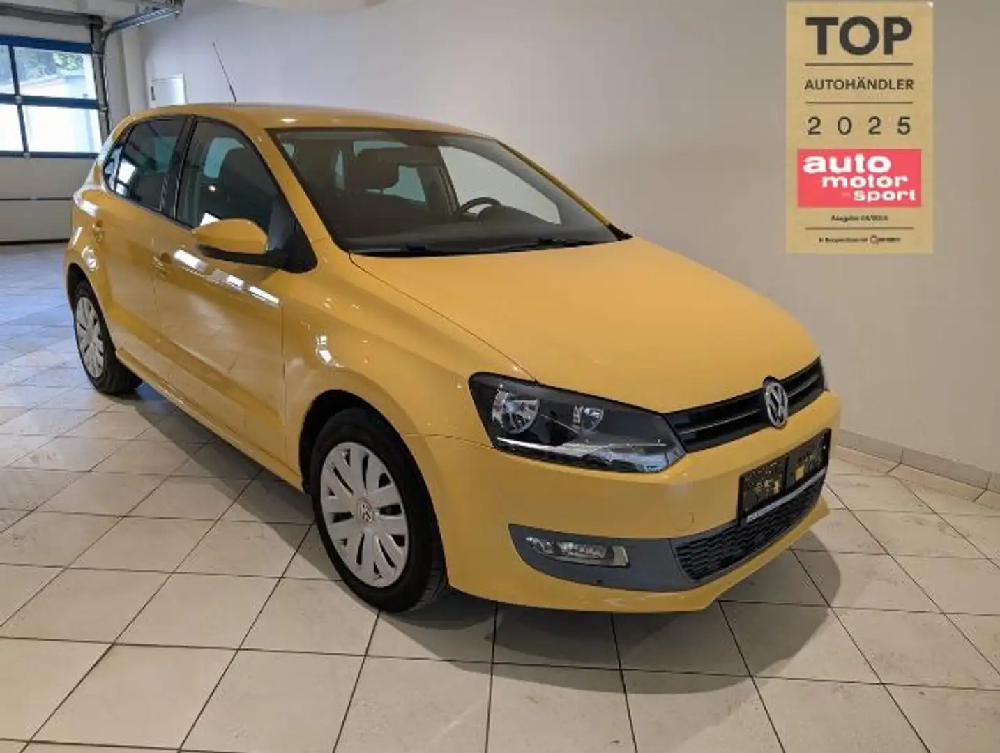Volkswagen Polo 5türig Klimaautomatik SHZ PDC GRA Gelb - 1