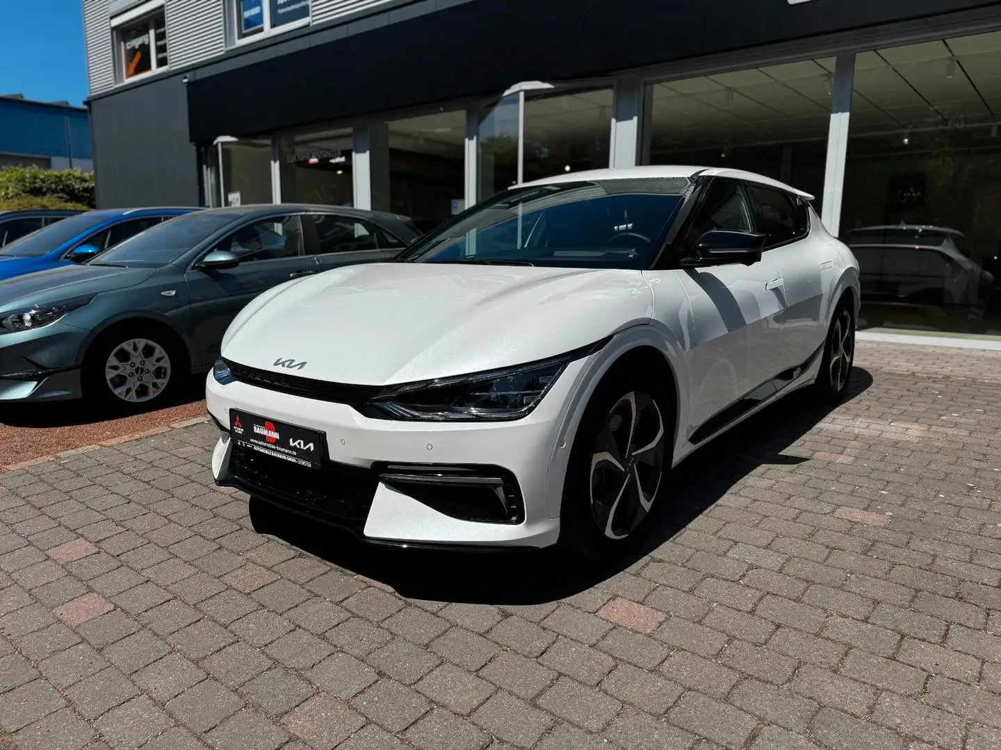 Kia EV6 GT-line, 77,4-kWh-Batterie, AWD Blanc - 2