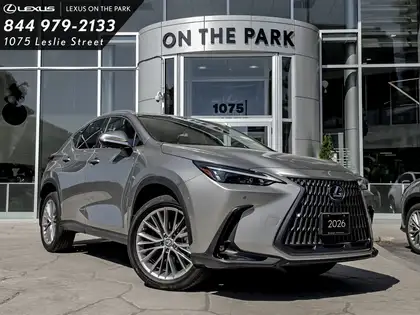 Silver 2026 Lexus NX Hybrid 350h Premium AWD SUV / Crossover All-Wheel Drive Continuously Variable Transmission