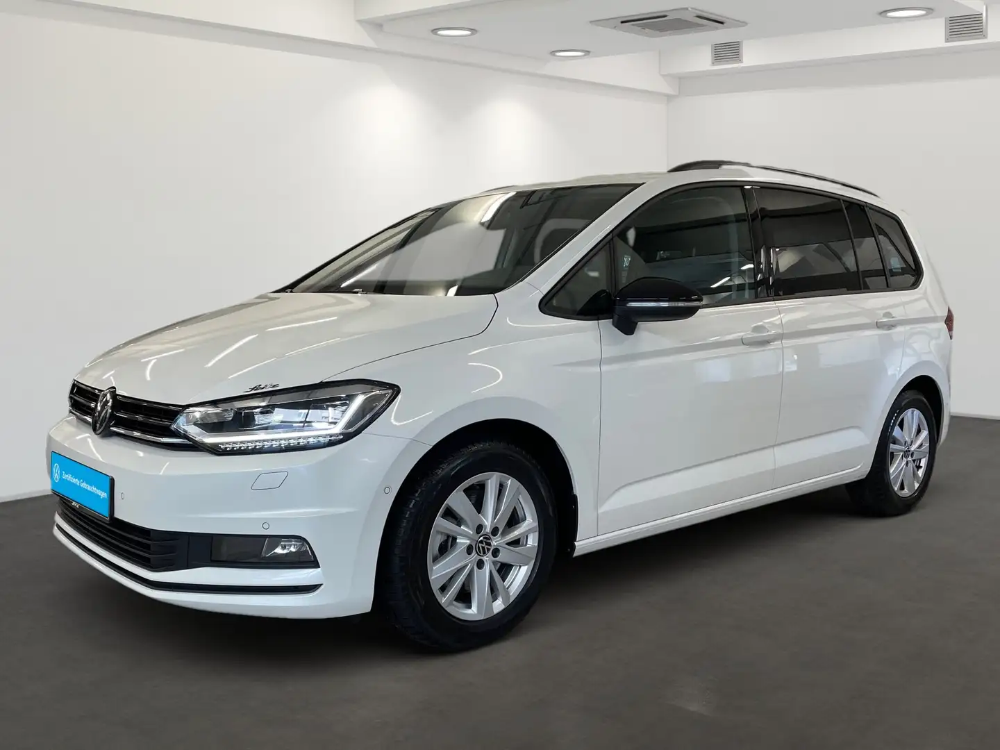 Volkswagen Touran 2.0 TDI Highline *7-SITZER*AHK*PANO* Weiß - 2