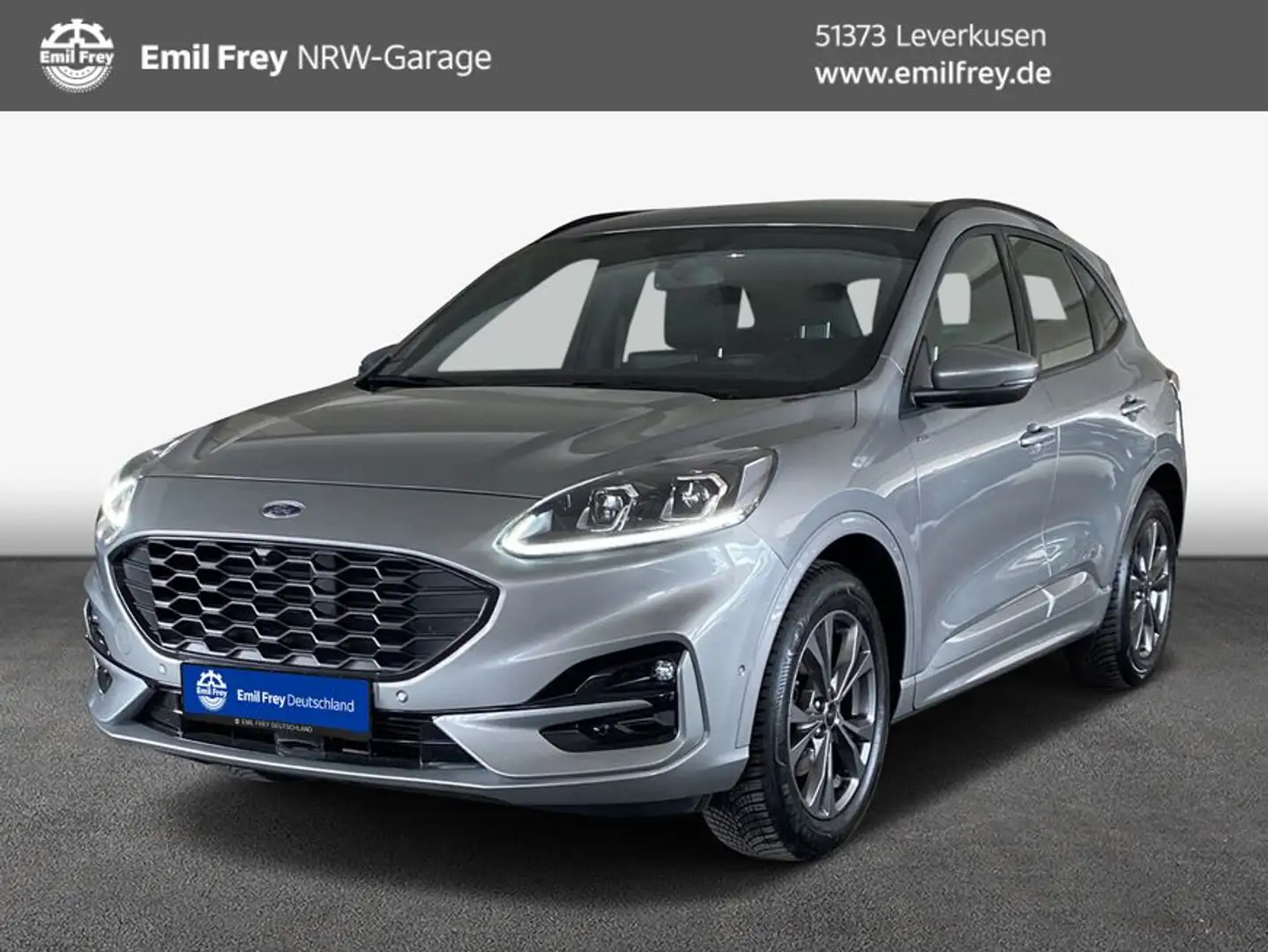 Ford Kuga 1.5 EcoBoost ST-LINE AHK NAVI LED PDC SHZ Silber - 1