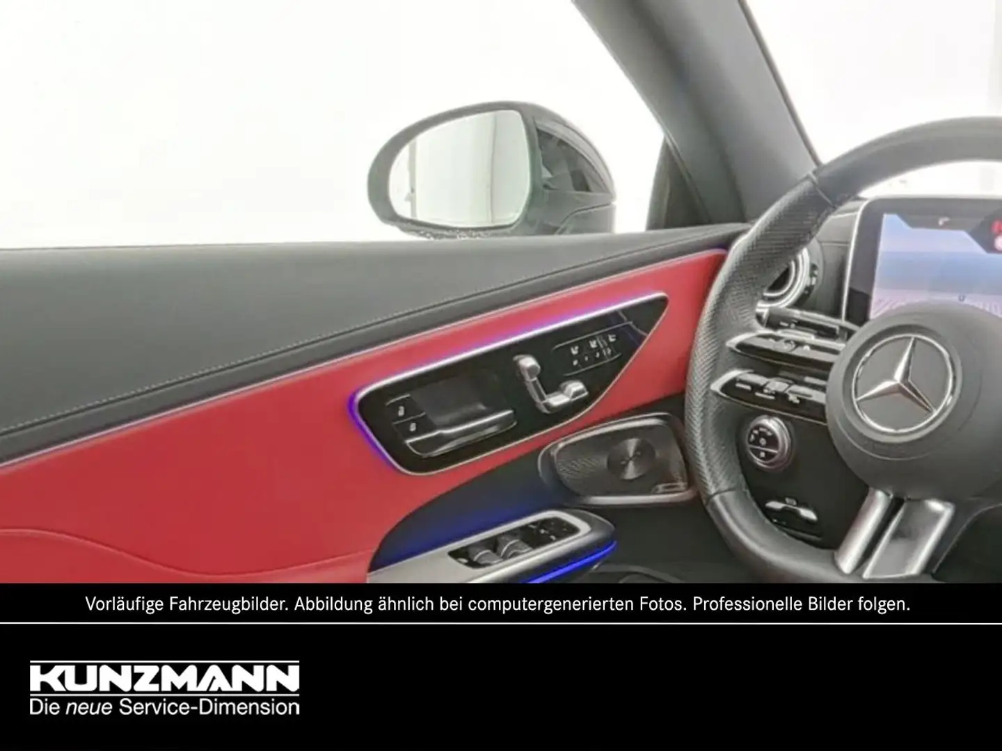 Mercedes-Benz CLE 450 4M Cabrio AMG Night HUD 360° Verdeck rot Weiß - 2