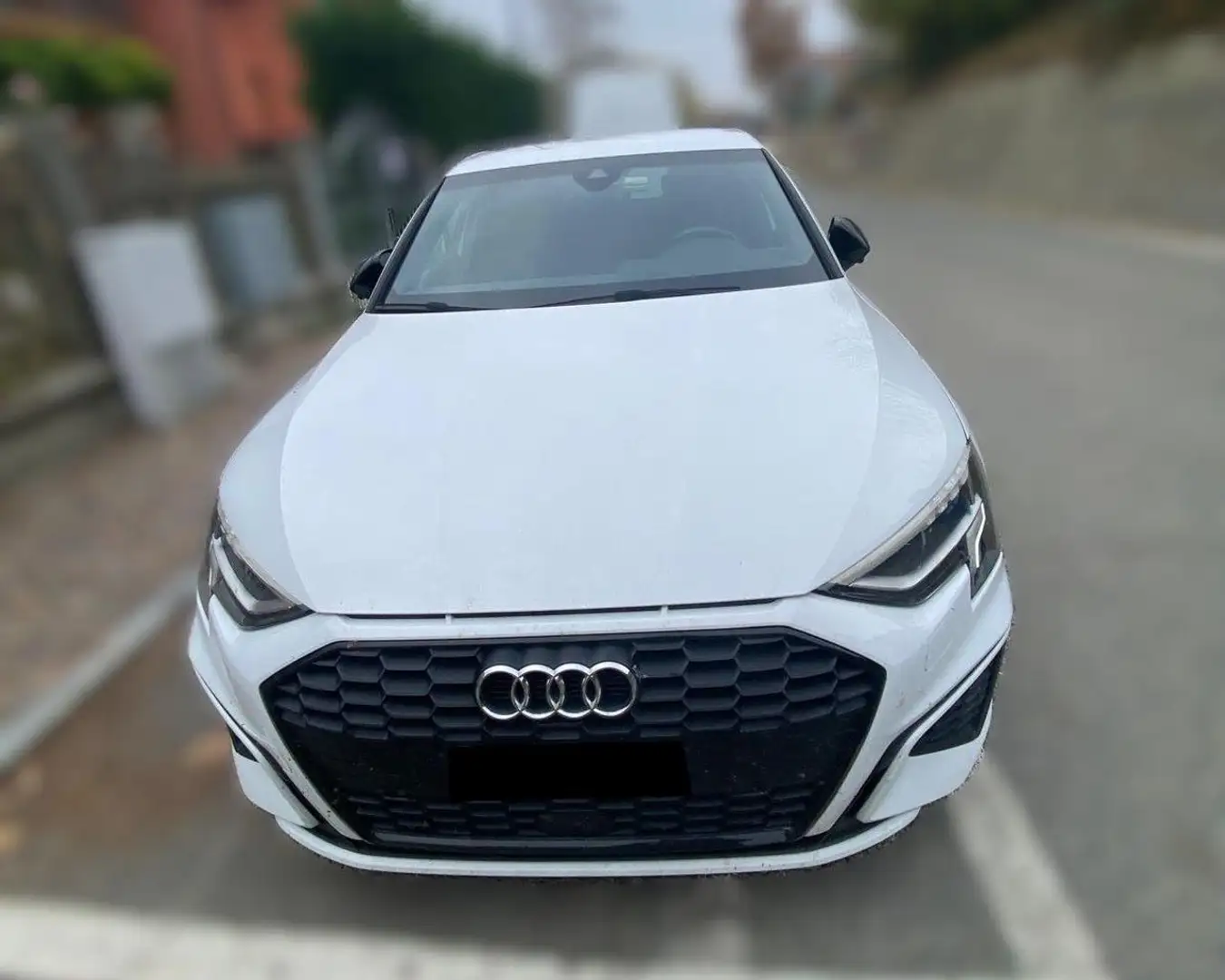 Audi A3 SPB 35 TDI S tronic S line edition Blanc - 2