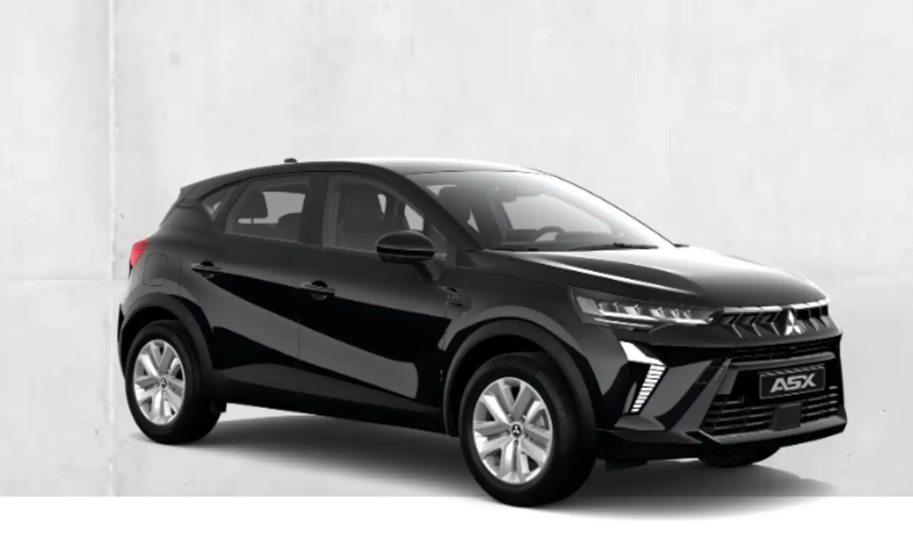 Mitsubishi ASX MT LED+ Kam CarPlay Klima Temp PDC 67 kW (91 PS... Schwarz - 2