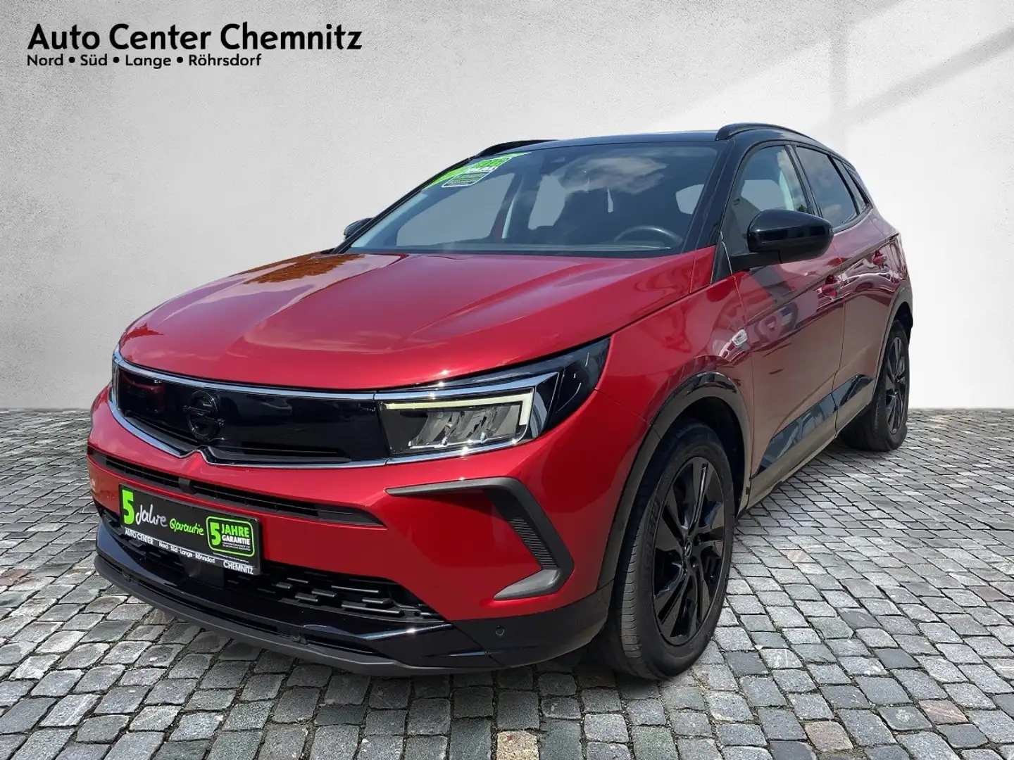 Opel Grandland AT8 Hybrid GS Line Ultimate LED/Navi Rood - 2