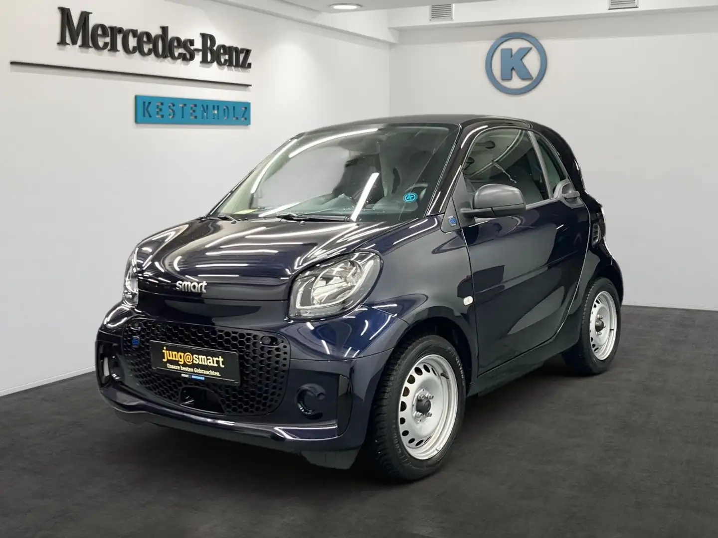 smart forTwo EQ Coupé TEMPOMAT+LED+DAB+KLIMA Blau - 2