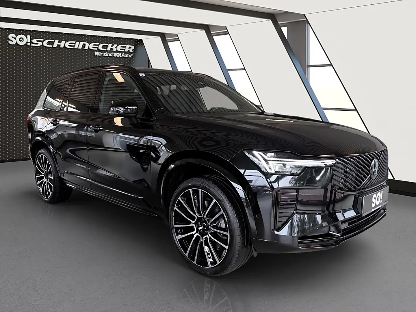 Volvo XC90 T8 AWD PHEV 18,8kWh Black Edition Ultra Schwarz - 1