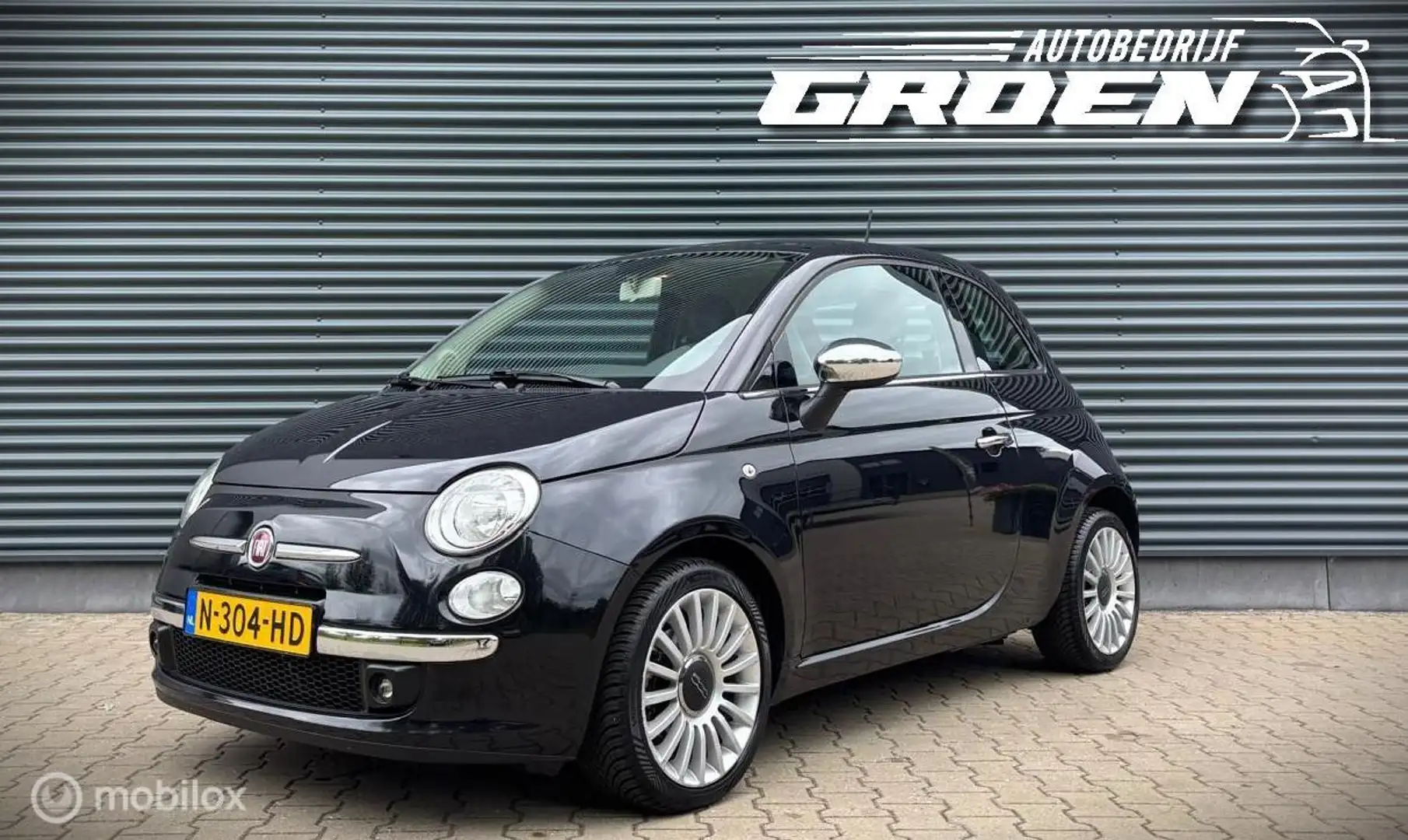 Fiat 500 0.9 TwinAir Lounge PANO Noir - 1