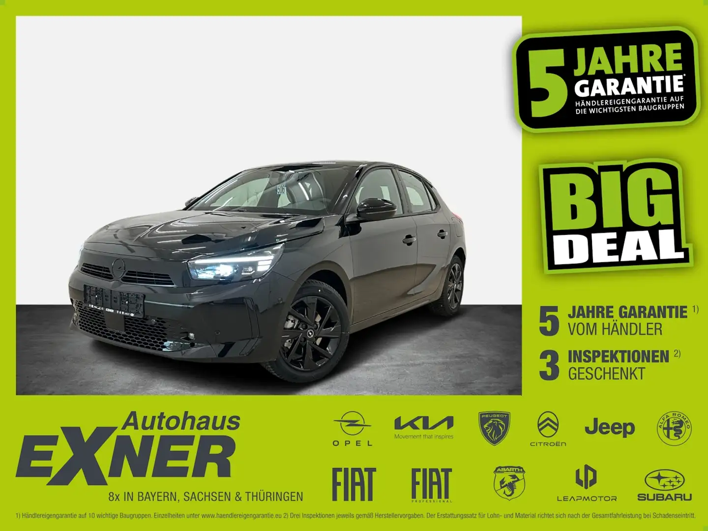 Opel Corsa GS Allwetterreifen, Sitz-, Lenkradheizung Schwarz - 1
