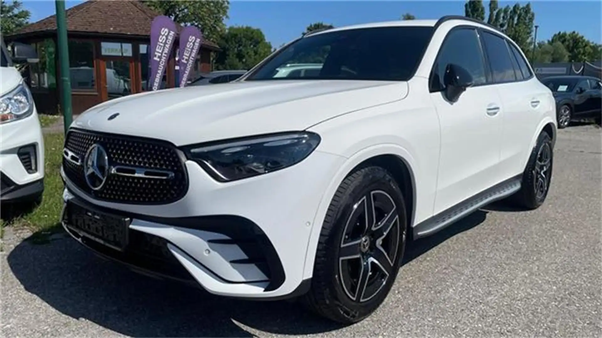 Mercedes-Benz GLC 220 d 4MATIC Aut. Allrad mit Automatik Weiß - 1