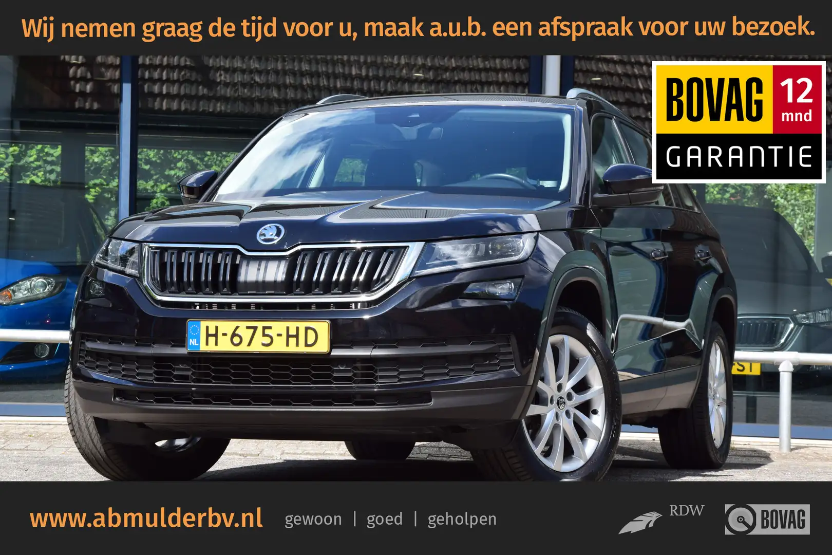 Skoda Kodiaq 1.5 TSI 150PK Limited Business Edition DSG Automaa Zwart - 1