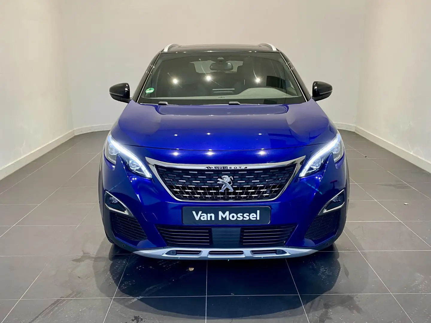 Peugeot 3008 1.2 GT LINE | 130 PK | PANORAMISCH GLAZEN SCHUIFDA Blauw - 2