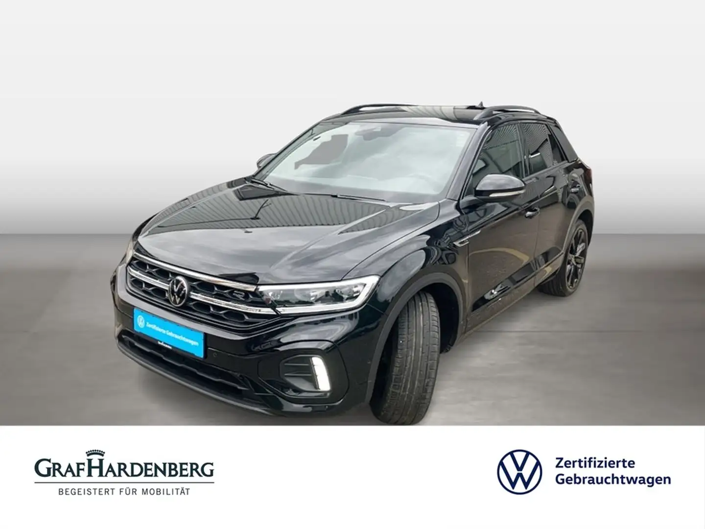 Volkswagen T-Roc R-Line Black Style TSI DSG Navi AHK LED Schwarz - 1