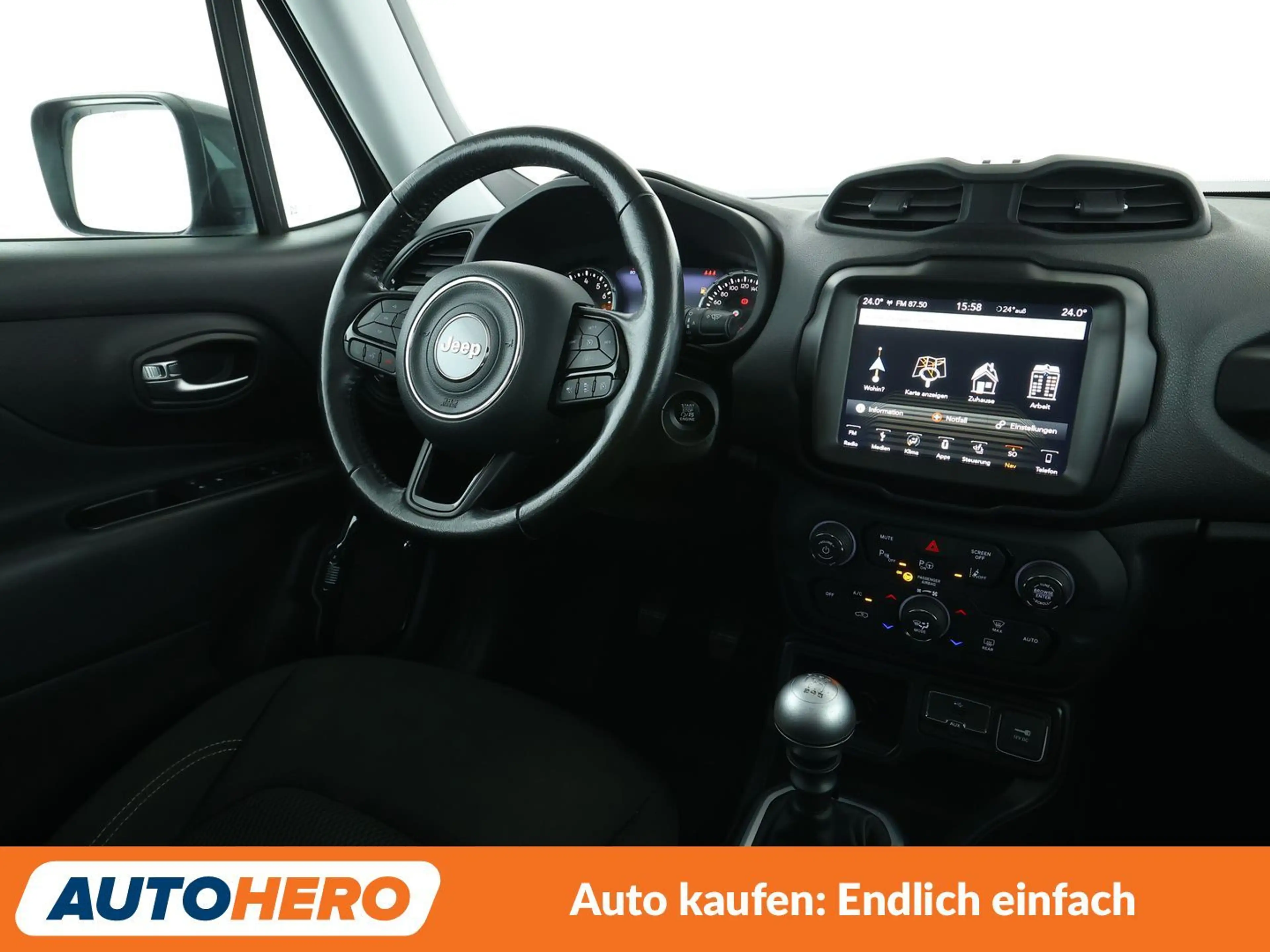 Jeep Renegade 1.4 M-Air Limited FWD*NAVI*XENON*ACC*CAM*PDC*SHZ* — photo 13