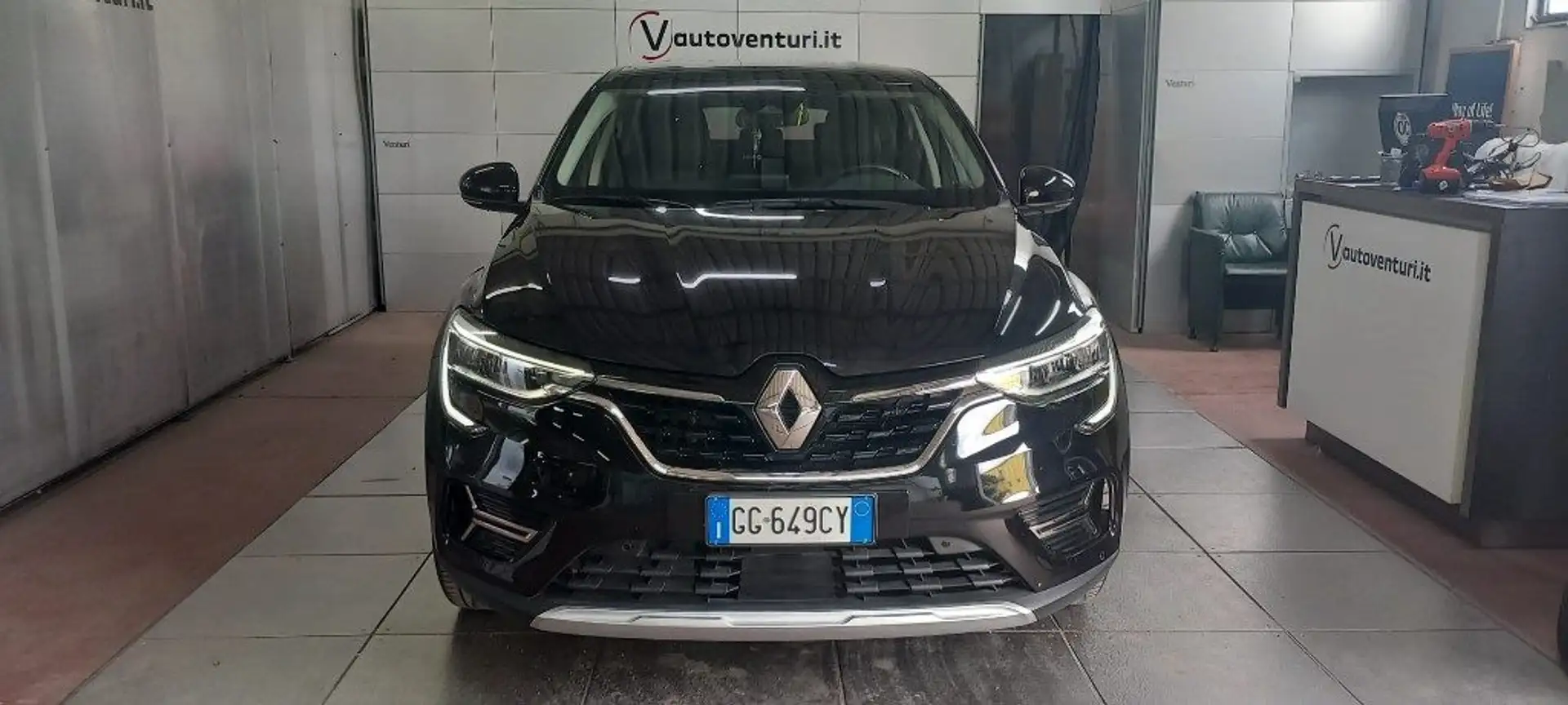 Renault Arkana Hybrid E-Tech 145 CV Intens Zwart - 1