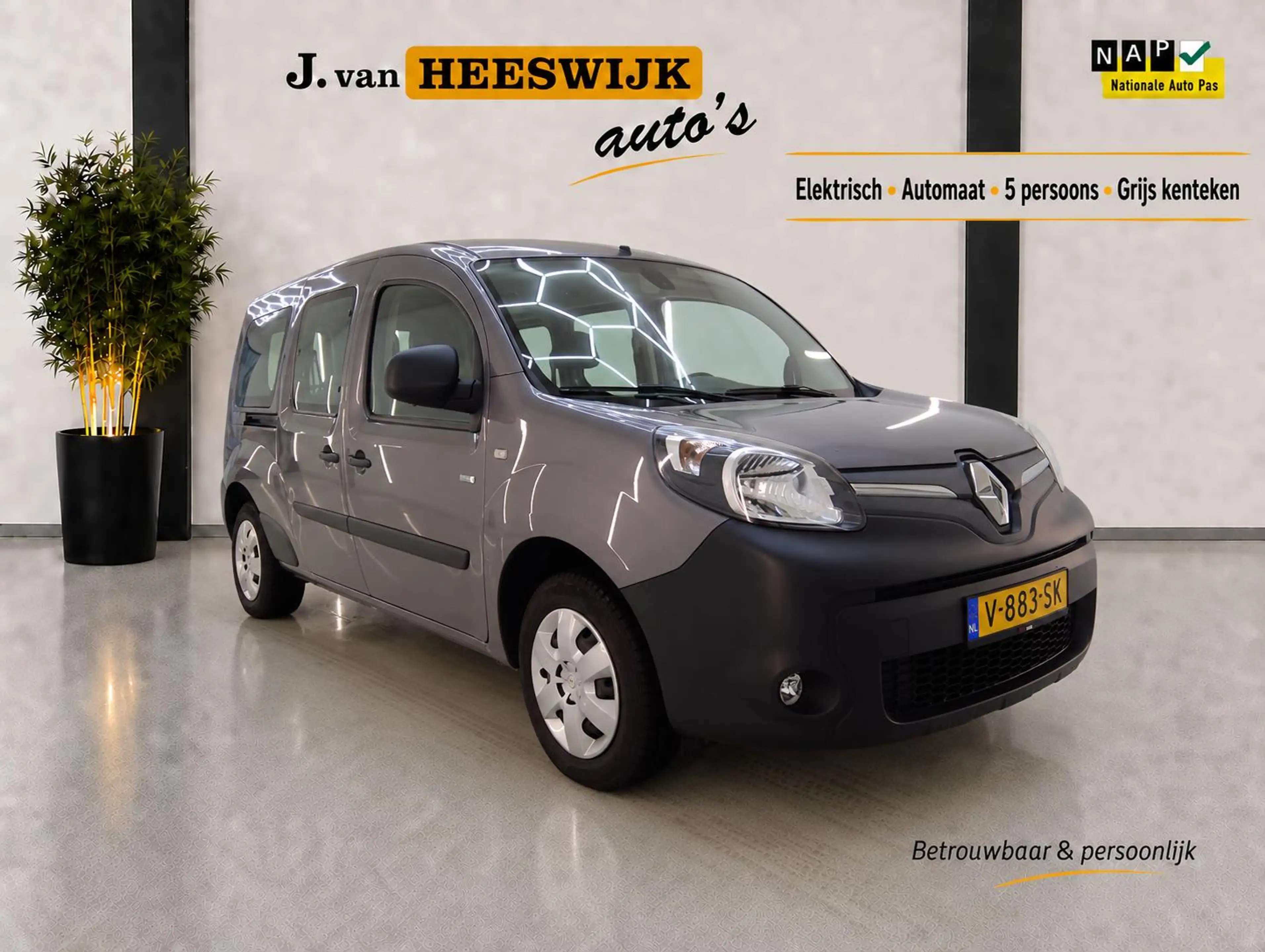 Renault Kangoo Z.E. Maxi Airco | Parkeer sensoren + camera | Navigatie — photo 8