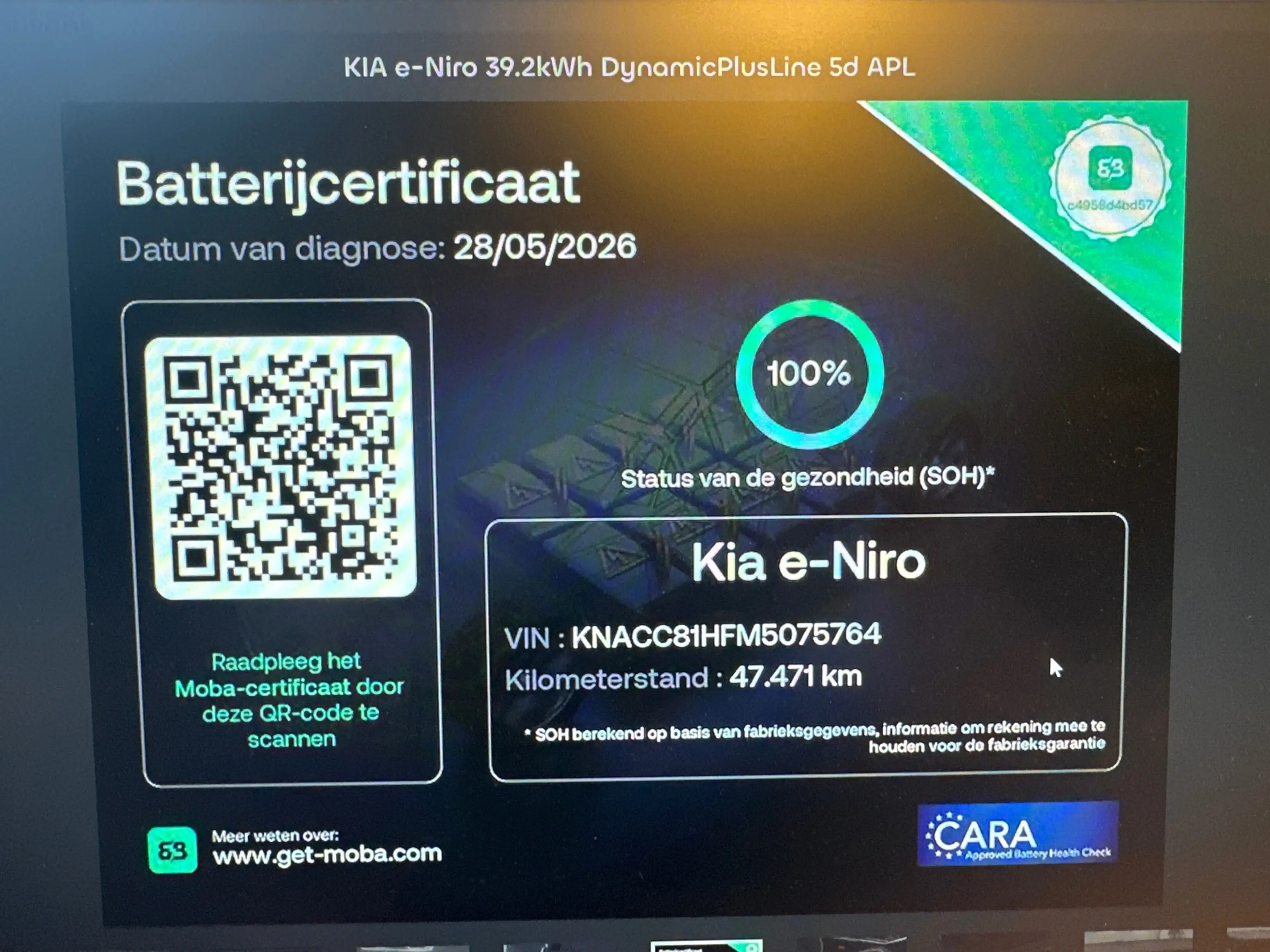 Kia e-Niro DynamicPlusLine ORG NL SOH100% FASE 3|PANO|VIRTUAL — photo 2