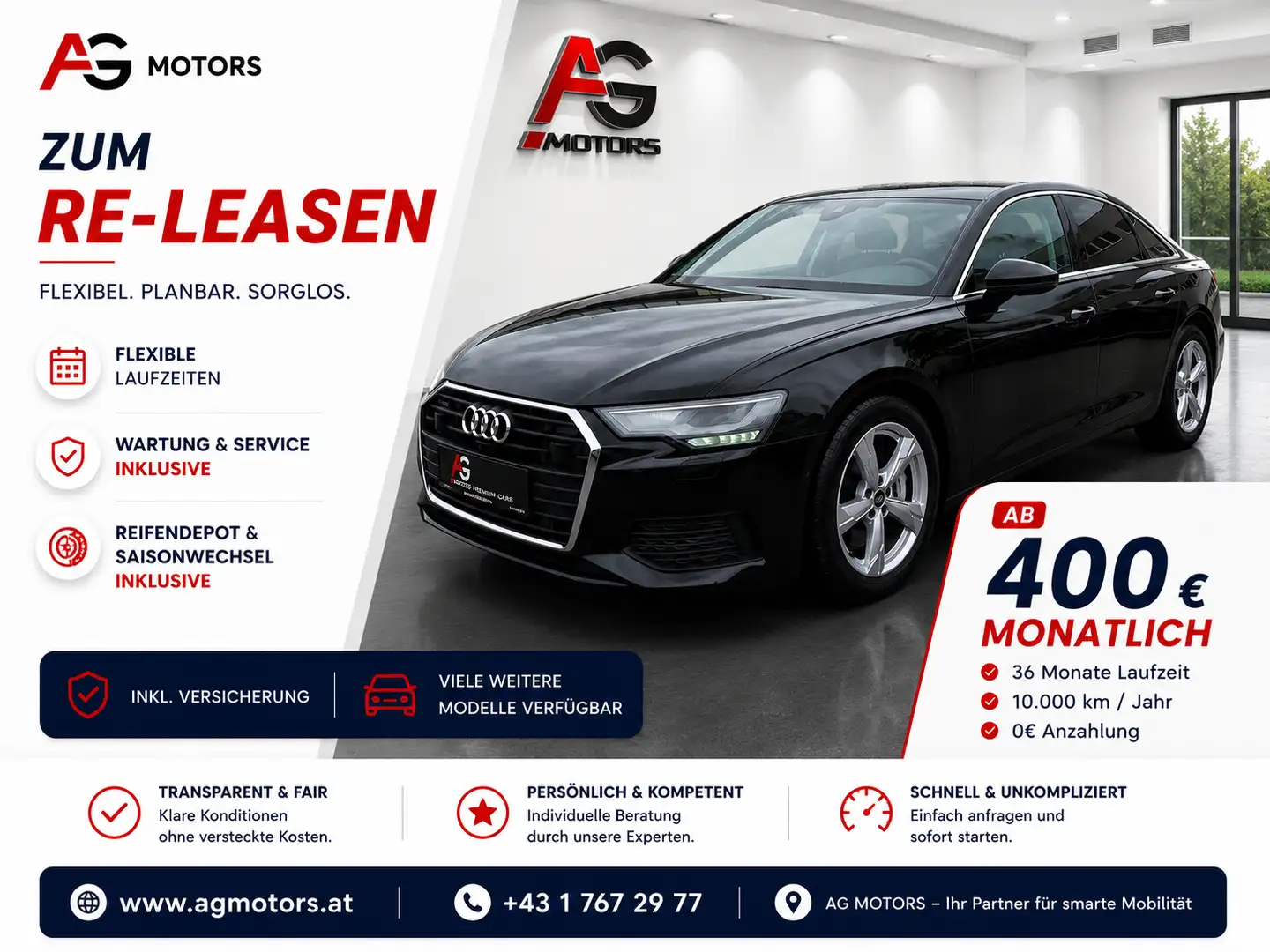 Audi A6 50 TFSI e PHEV quattro S-tronic Schwarz - 1