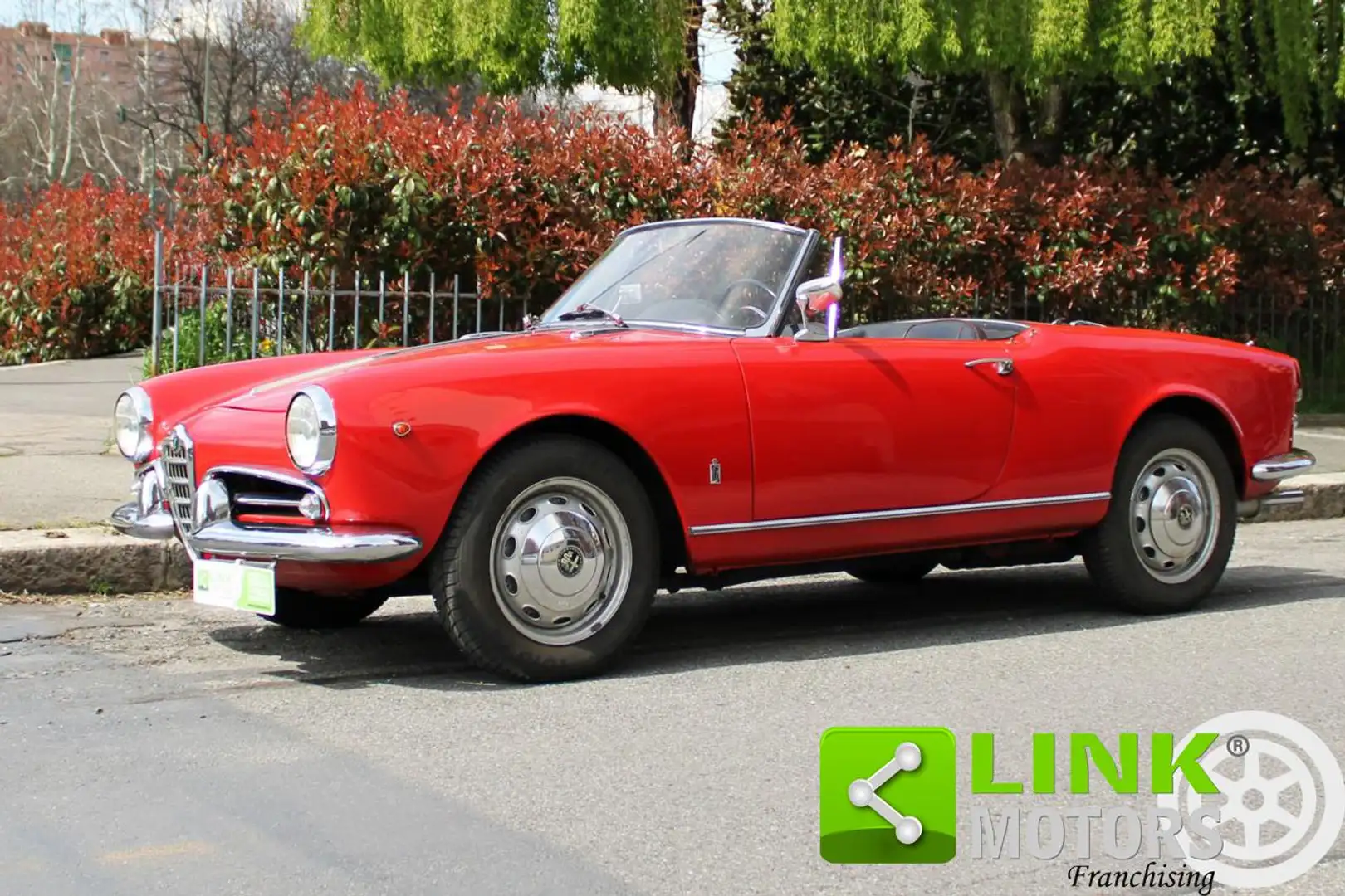 Alfa Romeo Giulietta Spider Pininfarina Seconda Serie 79 CV Rosso - 1