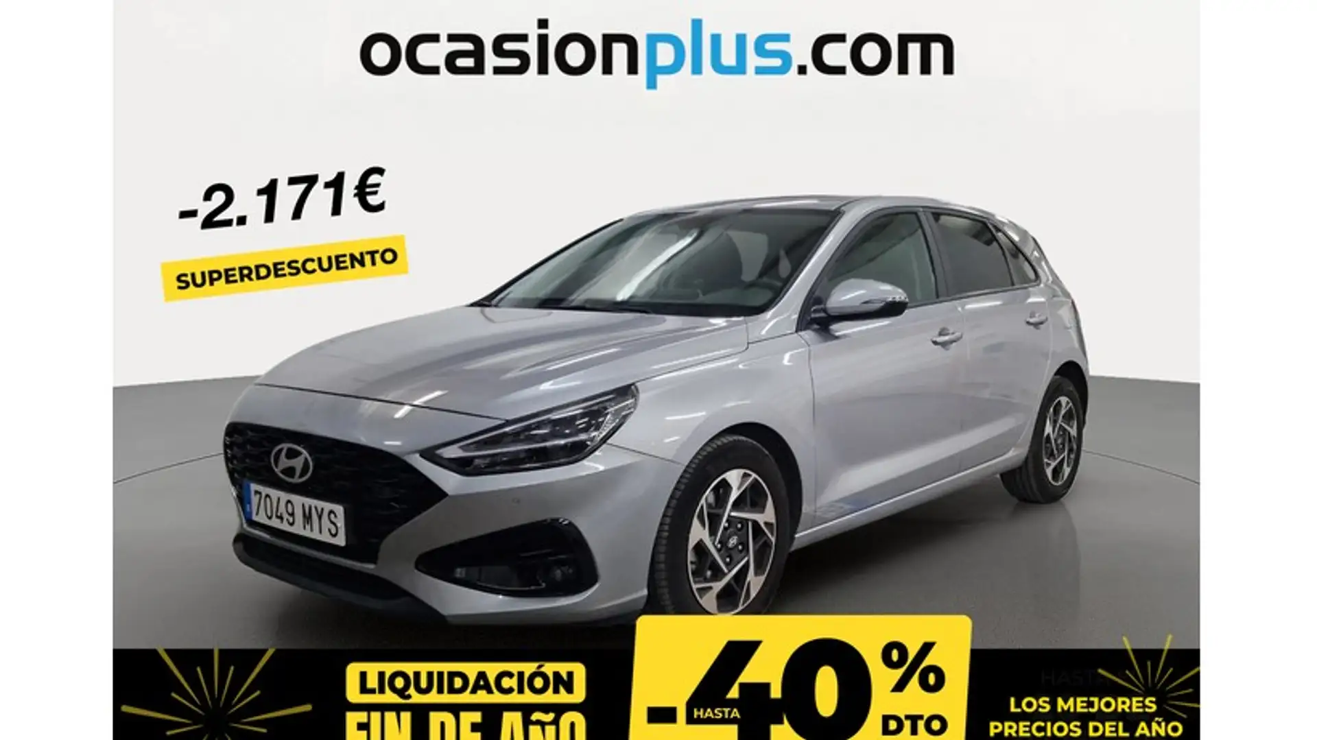 Hyundai i30 1.0 TGDI Klass 48V DT 100 Argent - 1