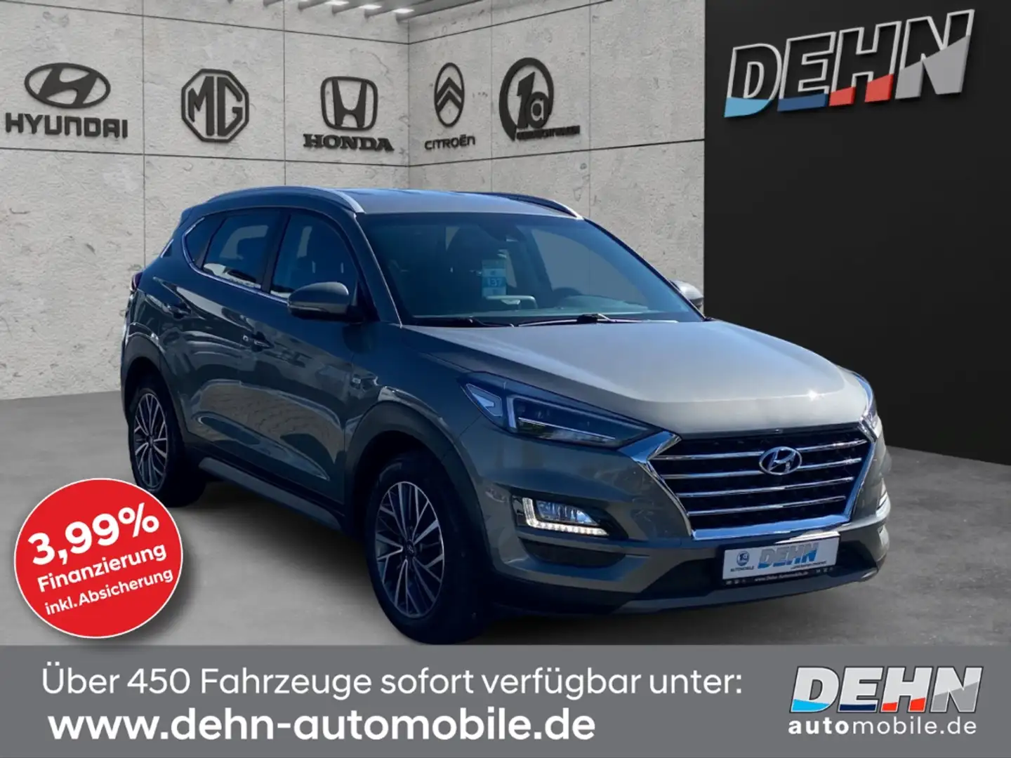 Hyundai TUCSON Tucson 2.0 CRDi 4WD Style Sicherheits-Paket/Smart- Grau - 1