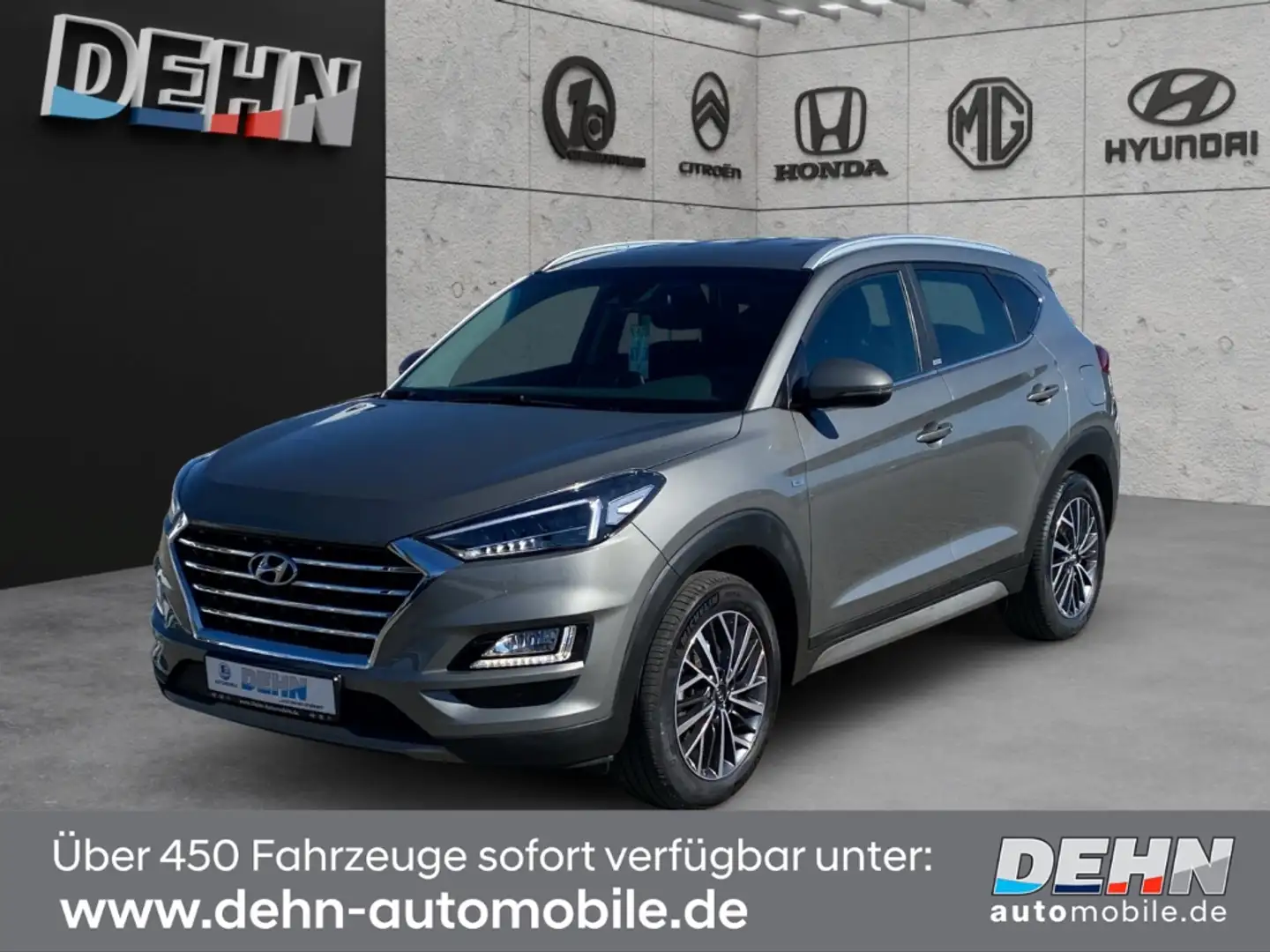 Hyundai TUCSON Tucson 2.0 CRDi 4WD Style Sicherheits-Paket/Smart- Grau - 2