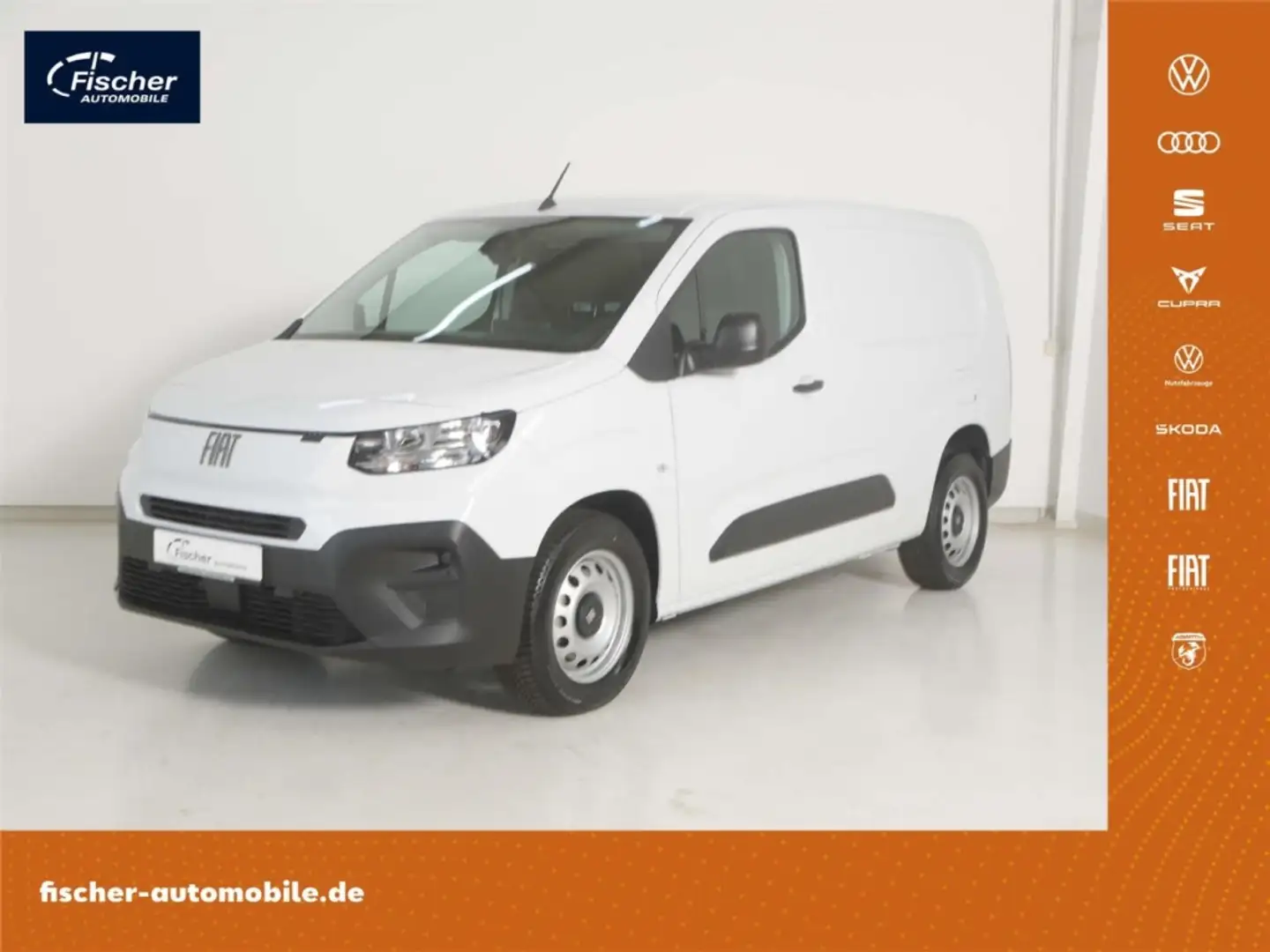 Fiat Doblo Cargo 1.5 BlueHDi L2H1 Kastenwagen Blanc - 1