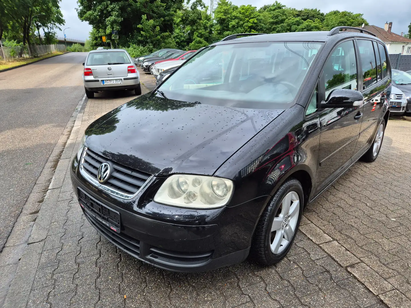 Volkswagen Touran Conceptline 7 Sitze Tüv Neu Negro - 1