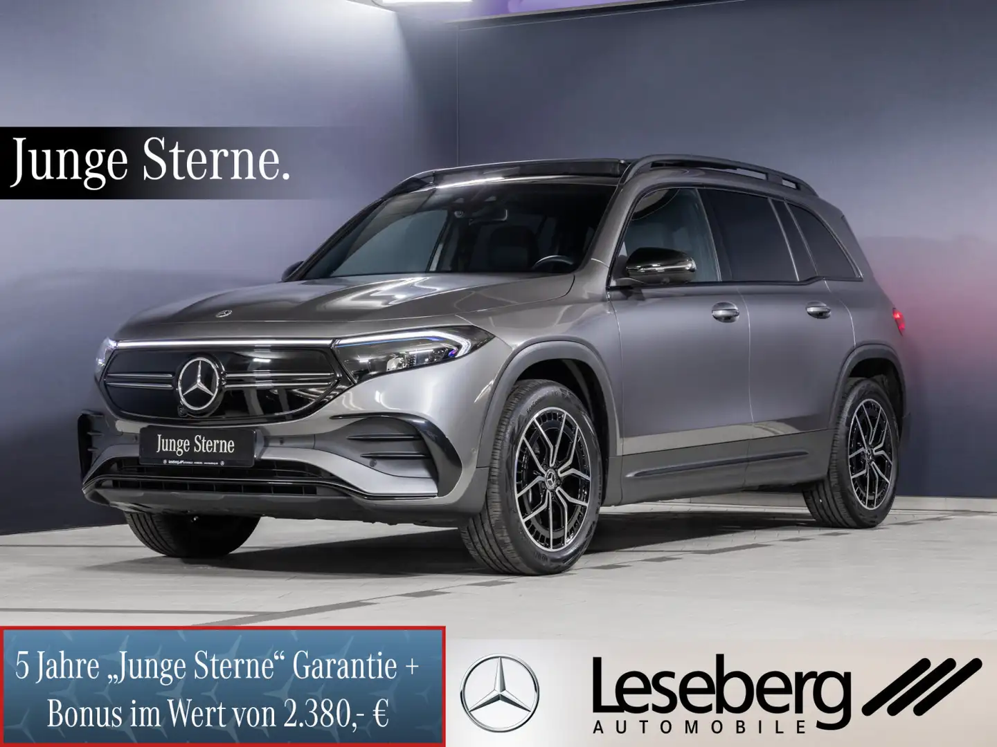 Mercedes-Benz EQB 300 EQB 300 4M AMG LED/Pano/Distro./360°/Memory/ DAB Grau - 1
