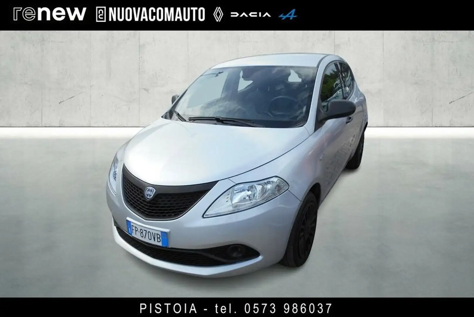 Lancia Ypsilon 1.2 Elefantino Blu s&s 69cv my19 Argent - 1