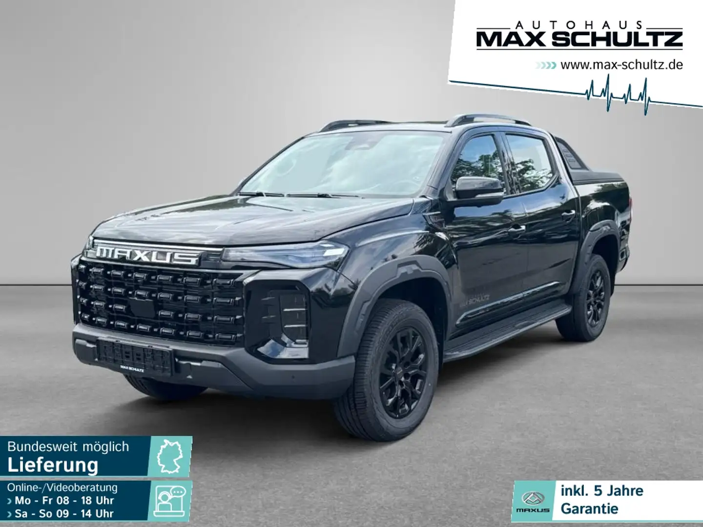 Maxus T60 MAX 2.0 Diesel 4WD Luxury *PDC*SpurH*360*LED Noir - 1