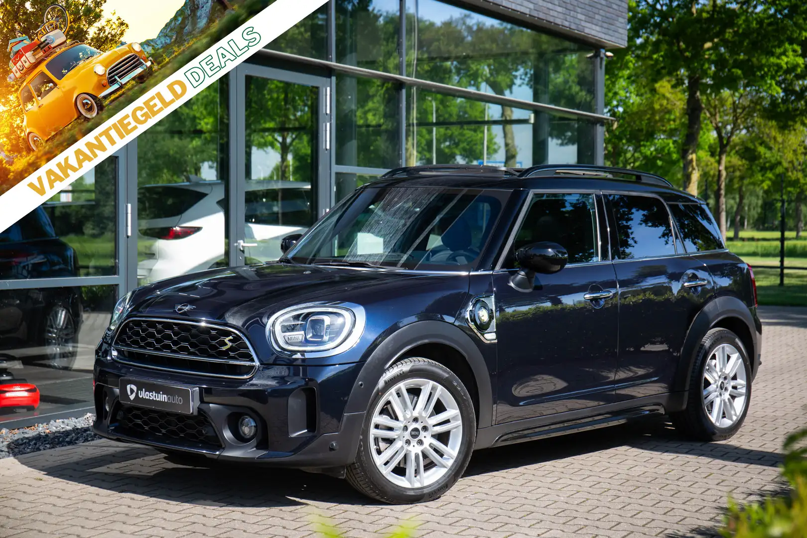 MINI Cooper S Countryman Mini 2.0 E ALL4 ALL4 , Pano dak, HUD, Harman/Kardo Чорний - 1