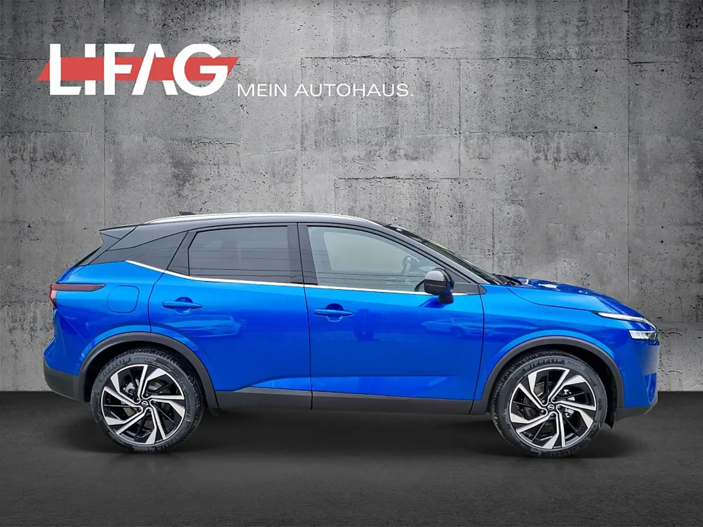 Nissan Qashqai 1,3 MHEV 4x4 Tekna+ Autom. *ab € 33.990,-* Blau - 2