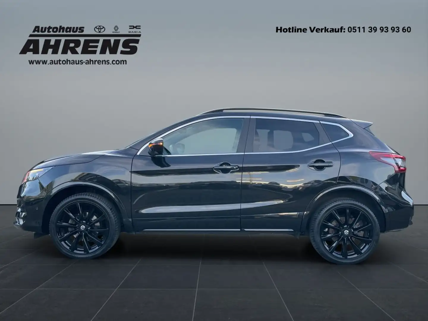 Nissan Qashqai 1.3 DIG-T N-TEC Allwetter Navi Parkhilfe LED Negro - 2