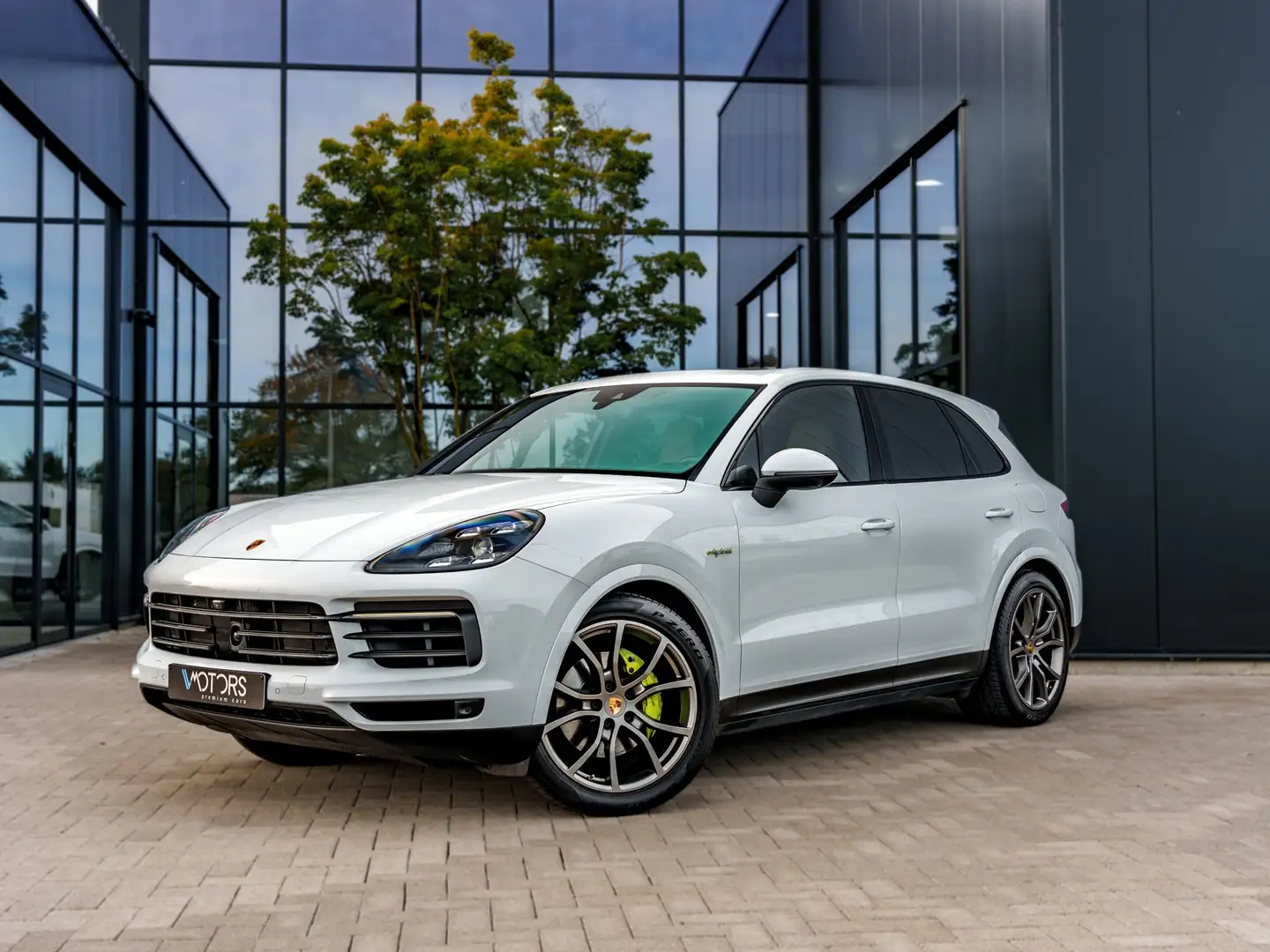 Porsche Cayenne Cayenne Hybride - Burmester - Pano - Full option! Weiß - 1