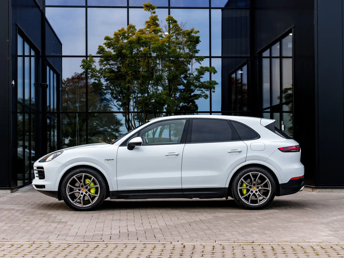 Porsche Cayenne Cayenne Hybride - Burmester - Pano - Full option! Weiß - 2