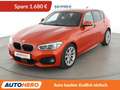 BMW 118 118i M Sport Aut.*NAVI*LED*ACC*PDC*SHZ* Orange - thumbnail 1