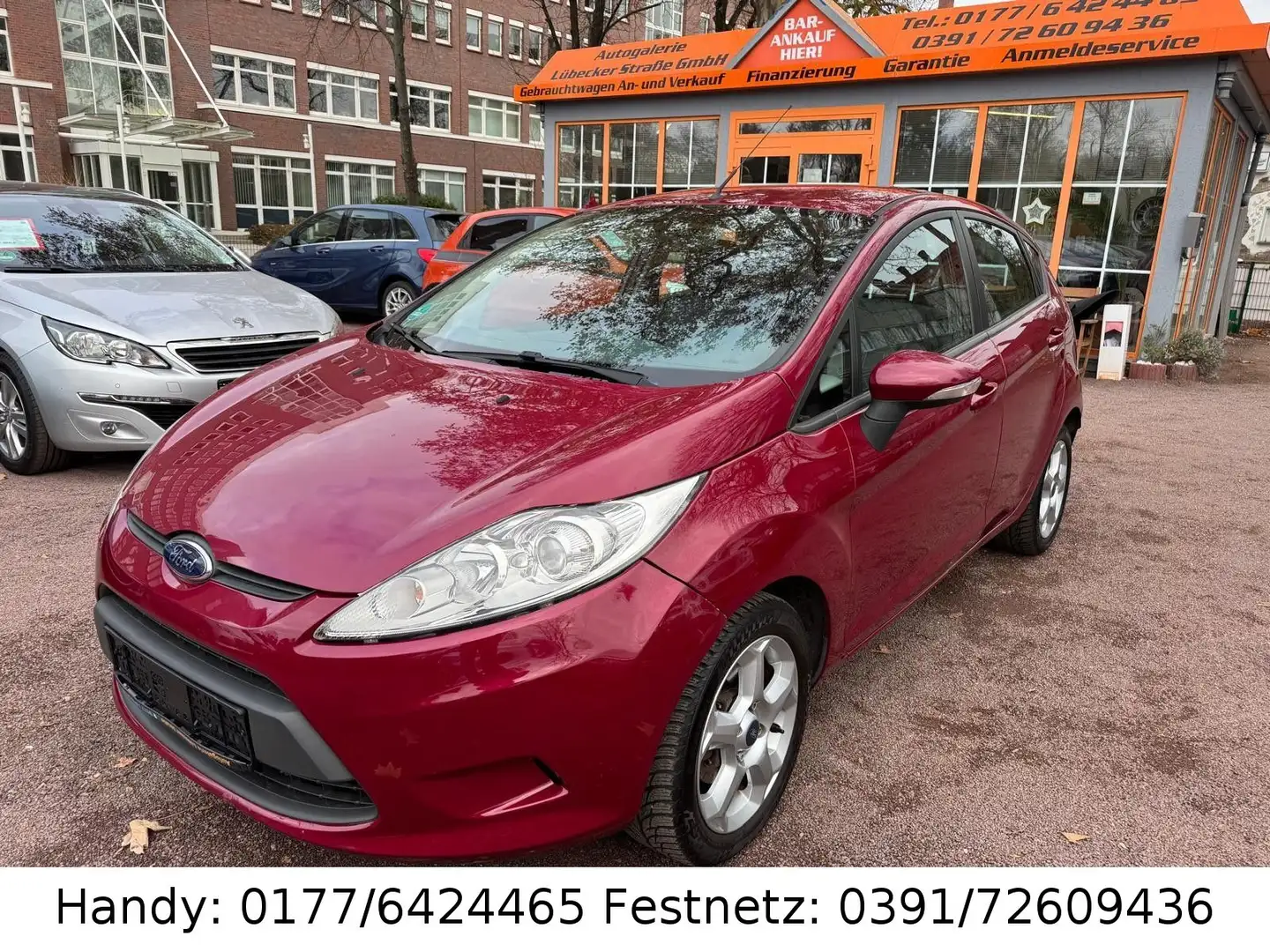 Ford Fiesta 1,25 KLIMA/4xel.FH/PDC/ALU/ALLWETTER Mauve - 1