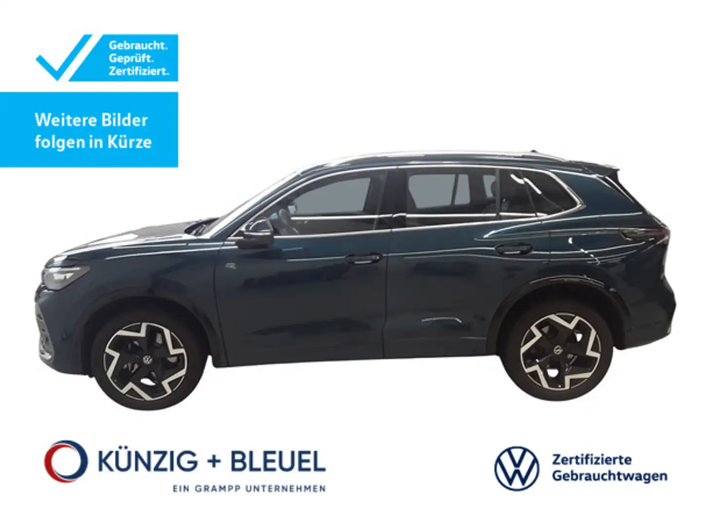 Volkswagen Tiguan R-Line 2.0TDI DSG 4Motion +AHK+KAMERA+ Blau - 1