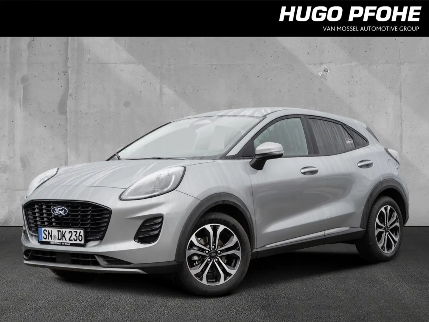 Ford Puma Titanium 5-Türer 1.0 l EcoBoost Hybrid . 7-Gang-Po Silber - 1