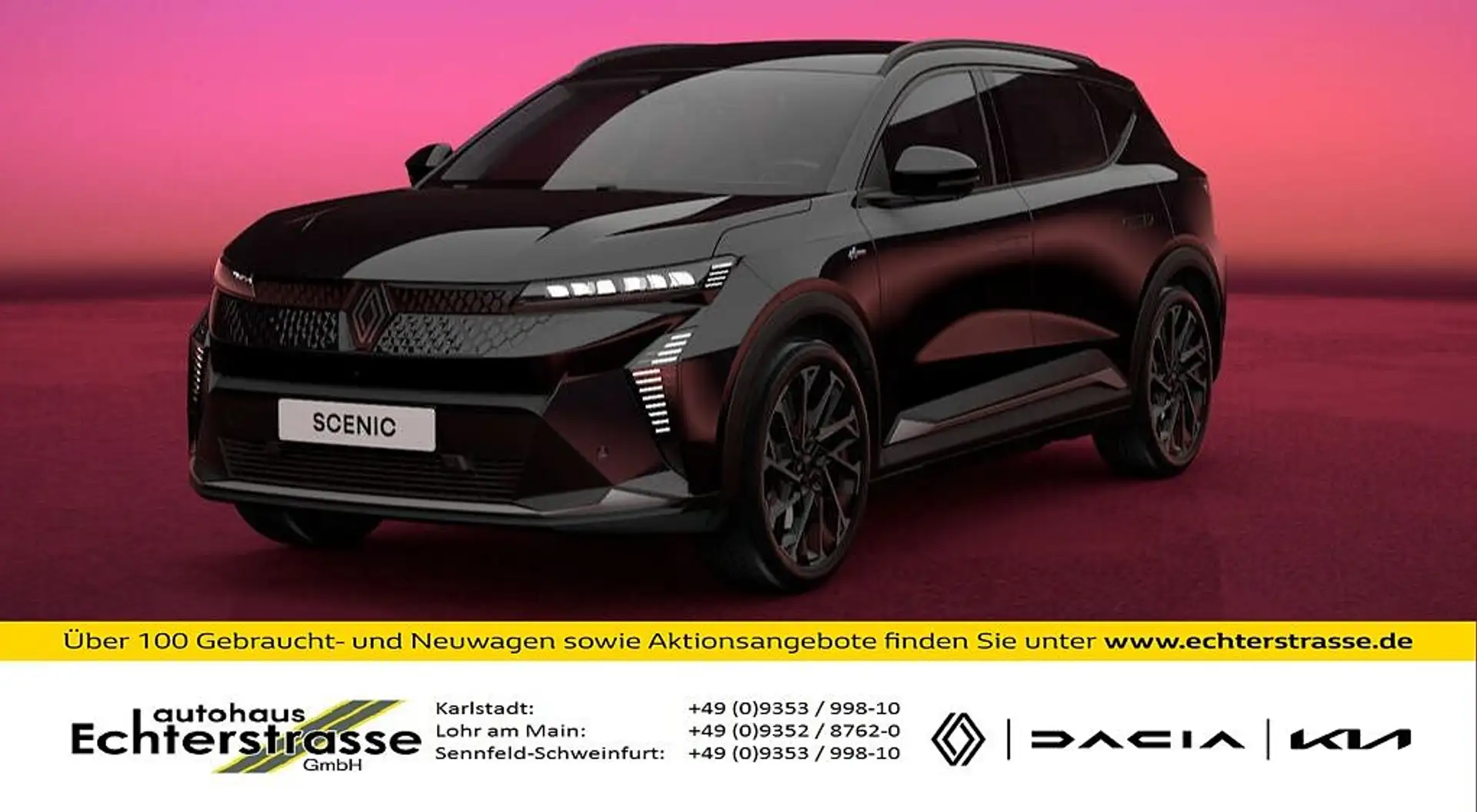 Renault Scenic E-Tech Esprit Alpine 220 +H/K+360° Schwarz - 1