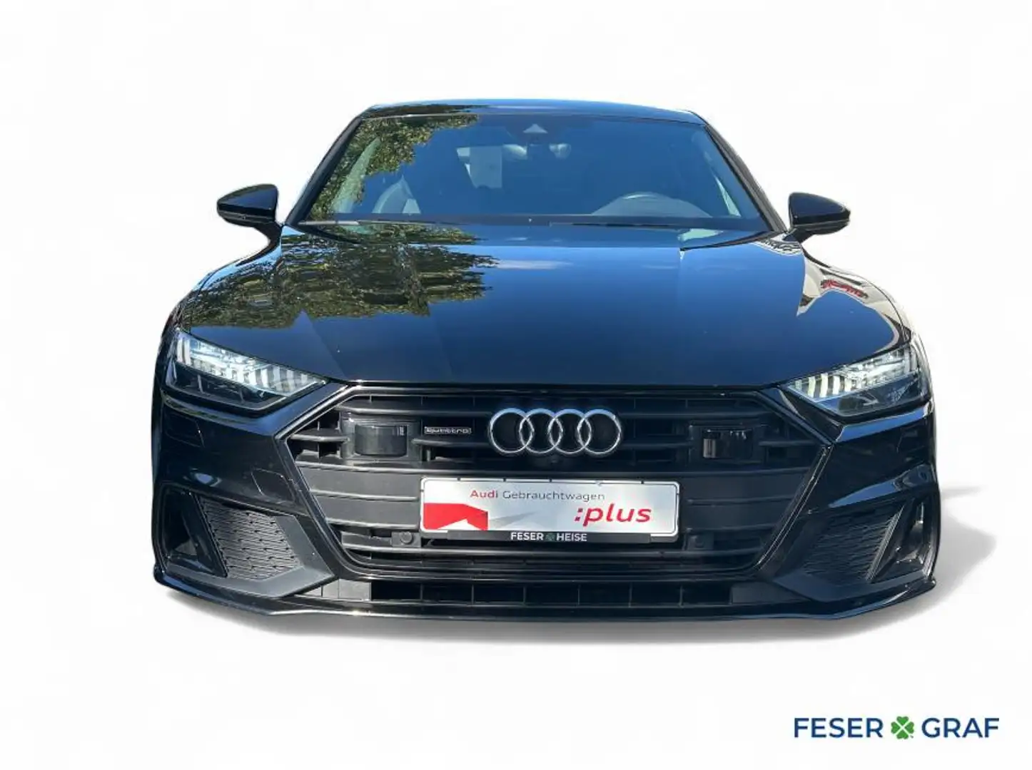 Audi A7 50 TFSIe qu S line Sport+ Matrix/B&O/ACC/360° Schwarz - 2