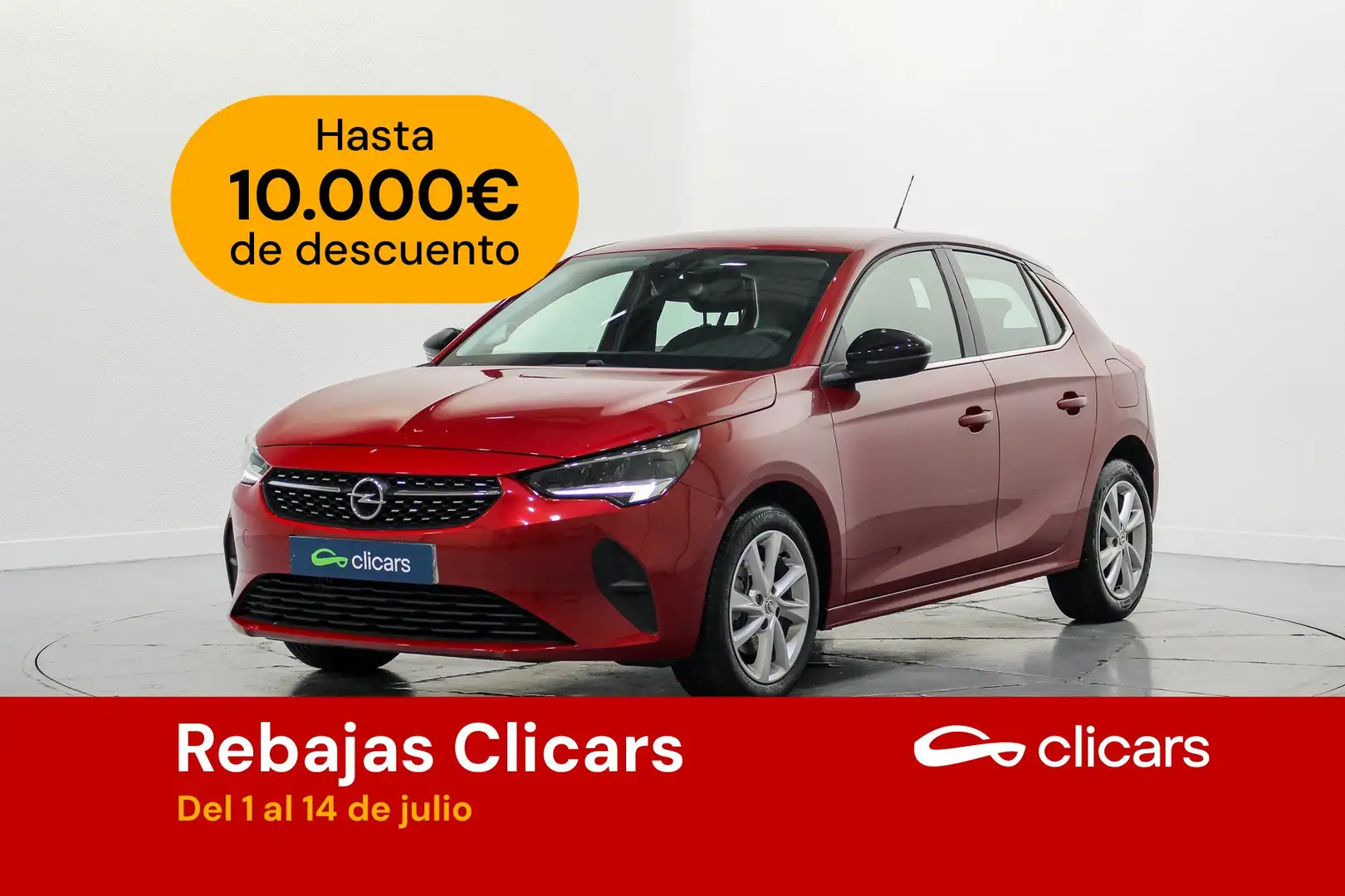 Opel Corsa 1.2T XHL S/S Elegance 100 Rouge - 1