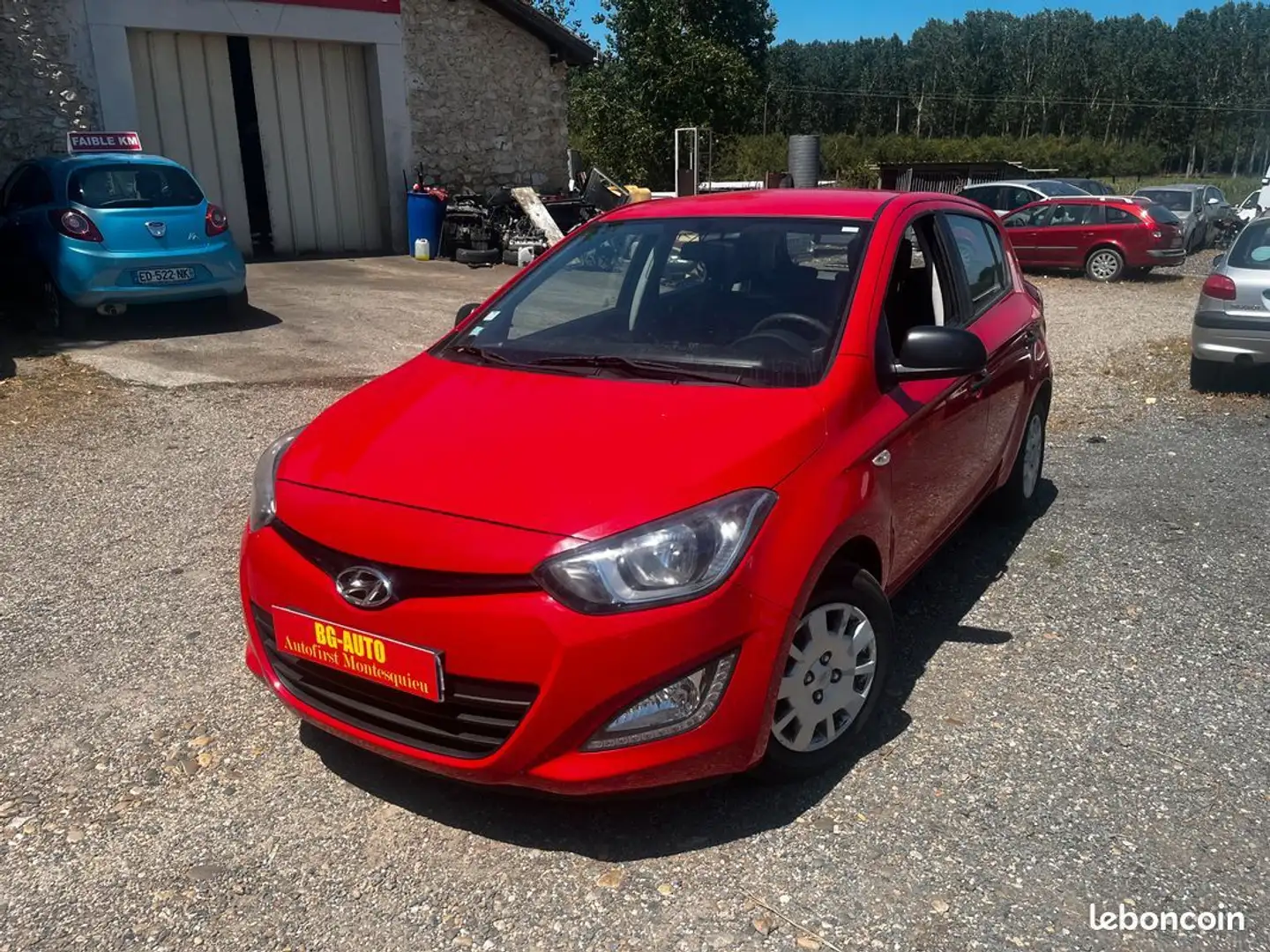 Hyundai i20 1.2i 86cv, en bon état générale ragantie 12mois Rouge - 1